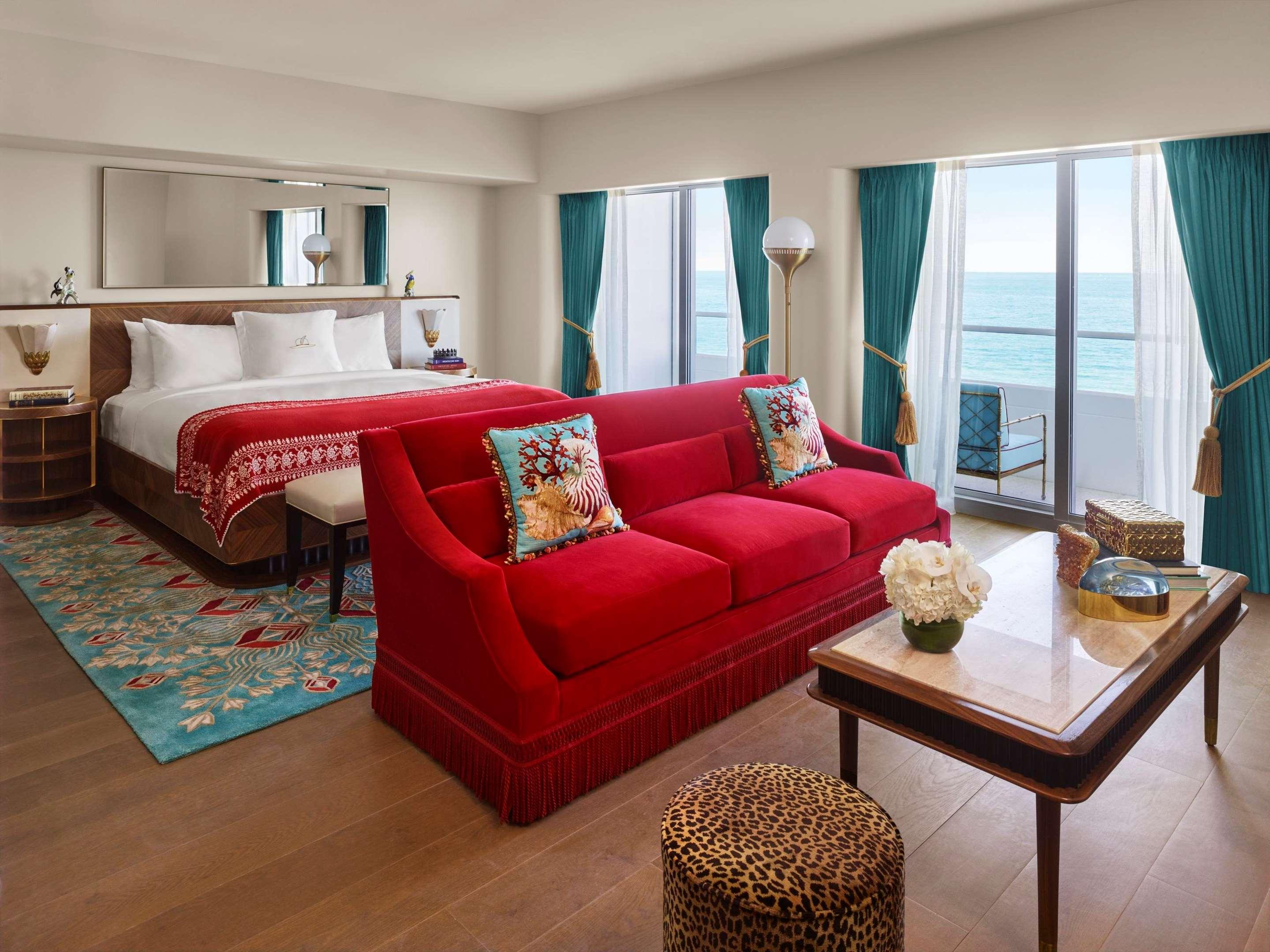 Bedroom view of Faena Hotel Miami Beach