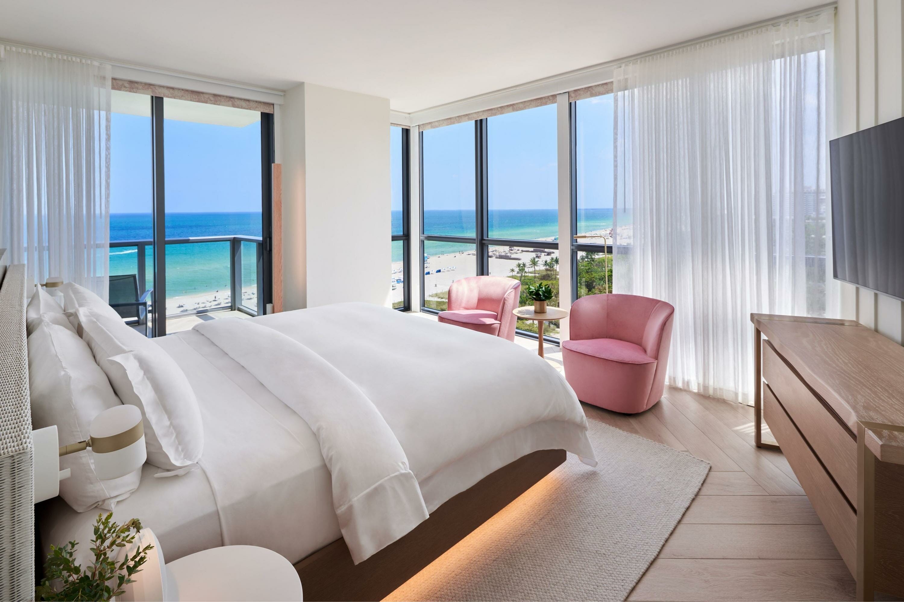 Bedroom view of W South Beach