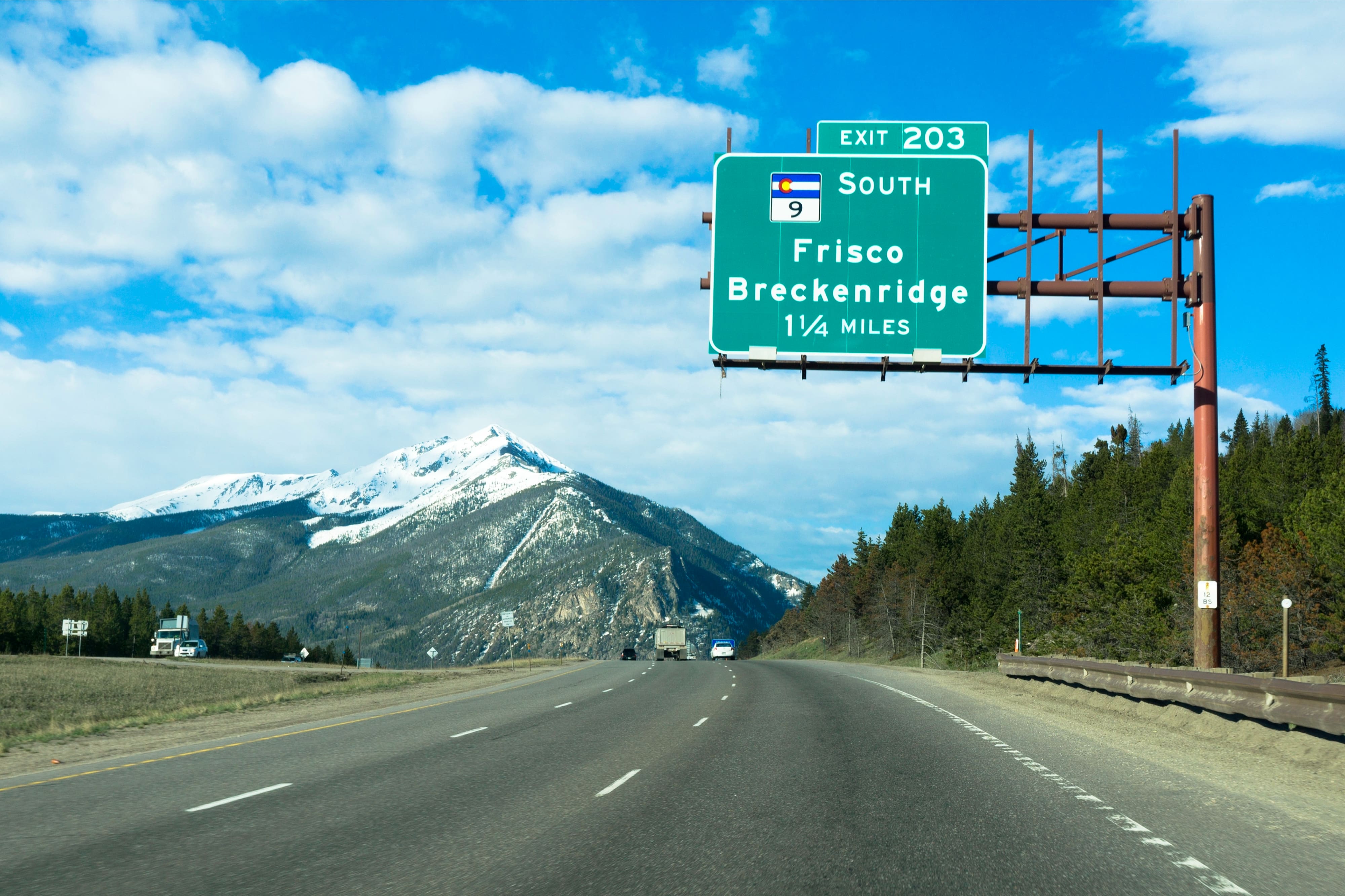 Frisco and Breckenridge Exit