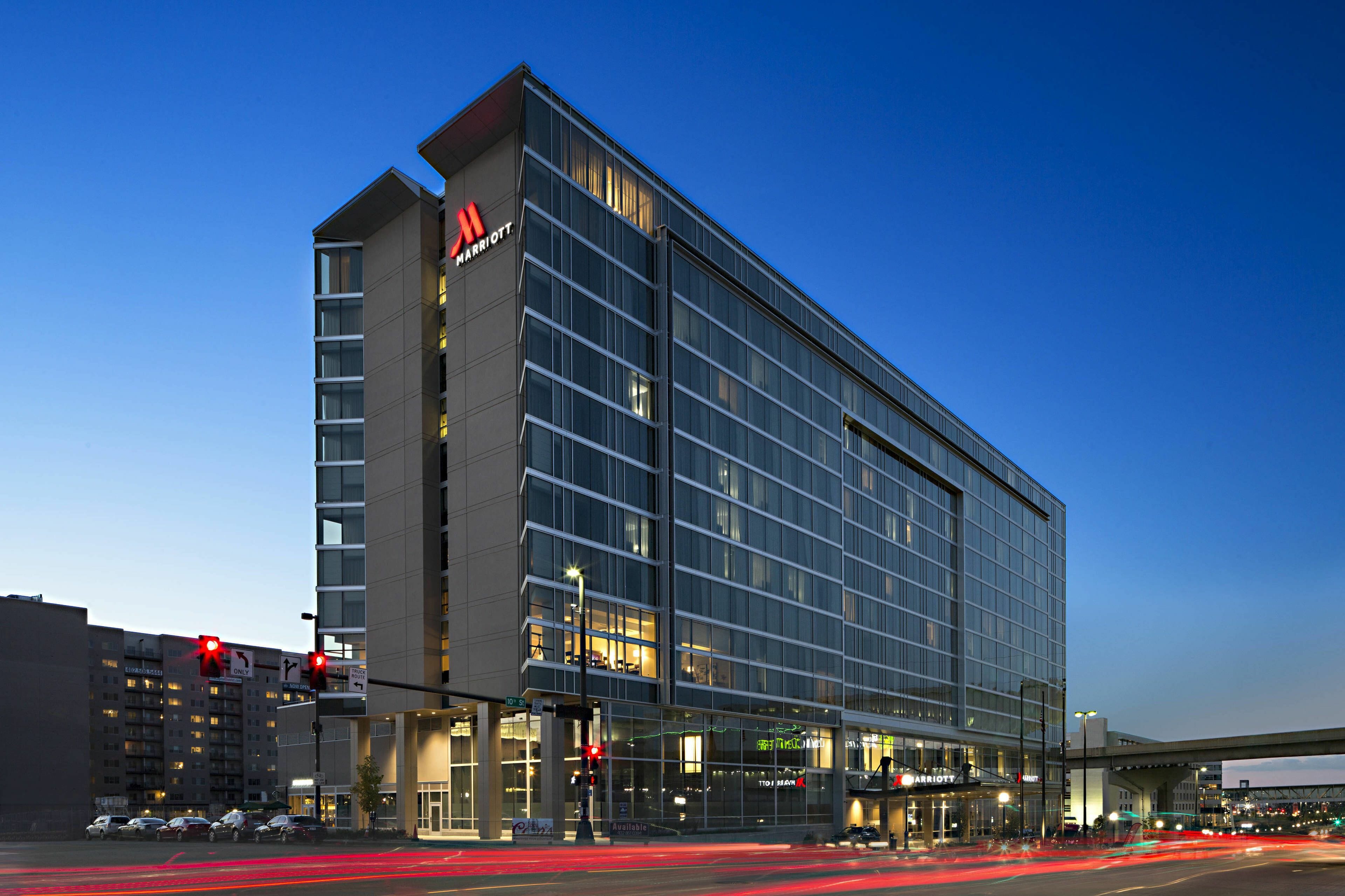 Building view of Omaha Marriott Downtown at the Capitol District
