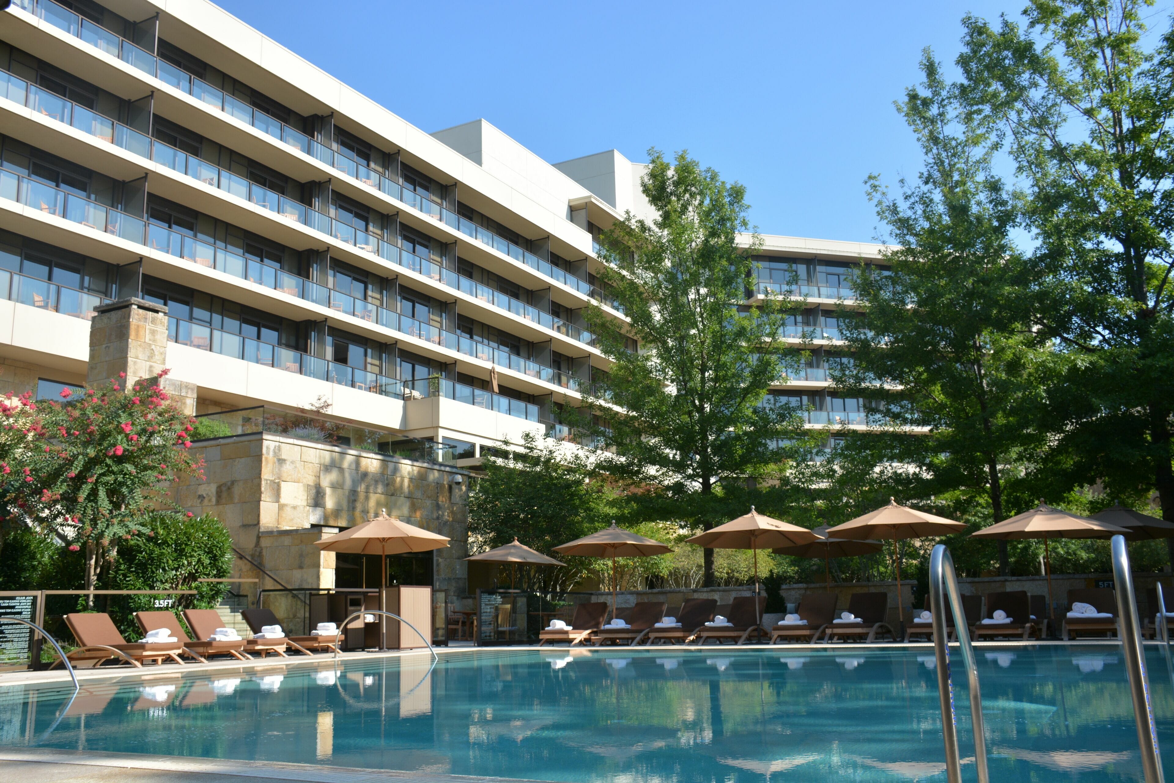 Pool view of The Umstead Hotel and Spa