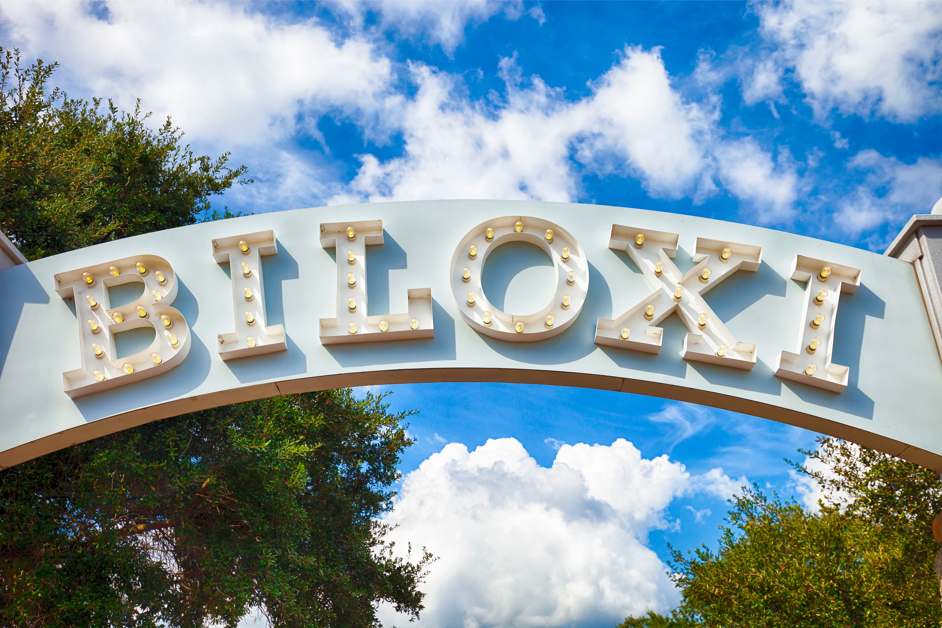 Biloxi, Mississippi sign