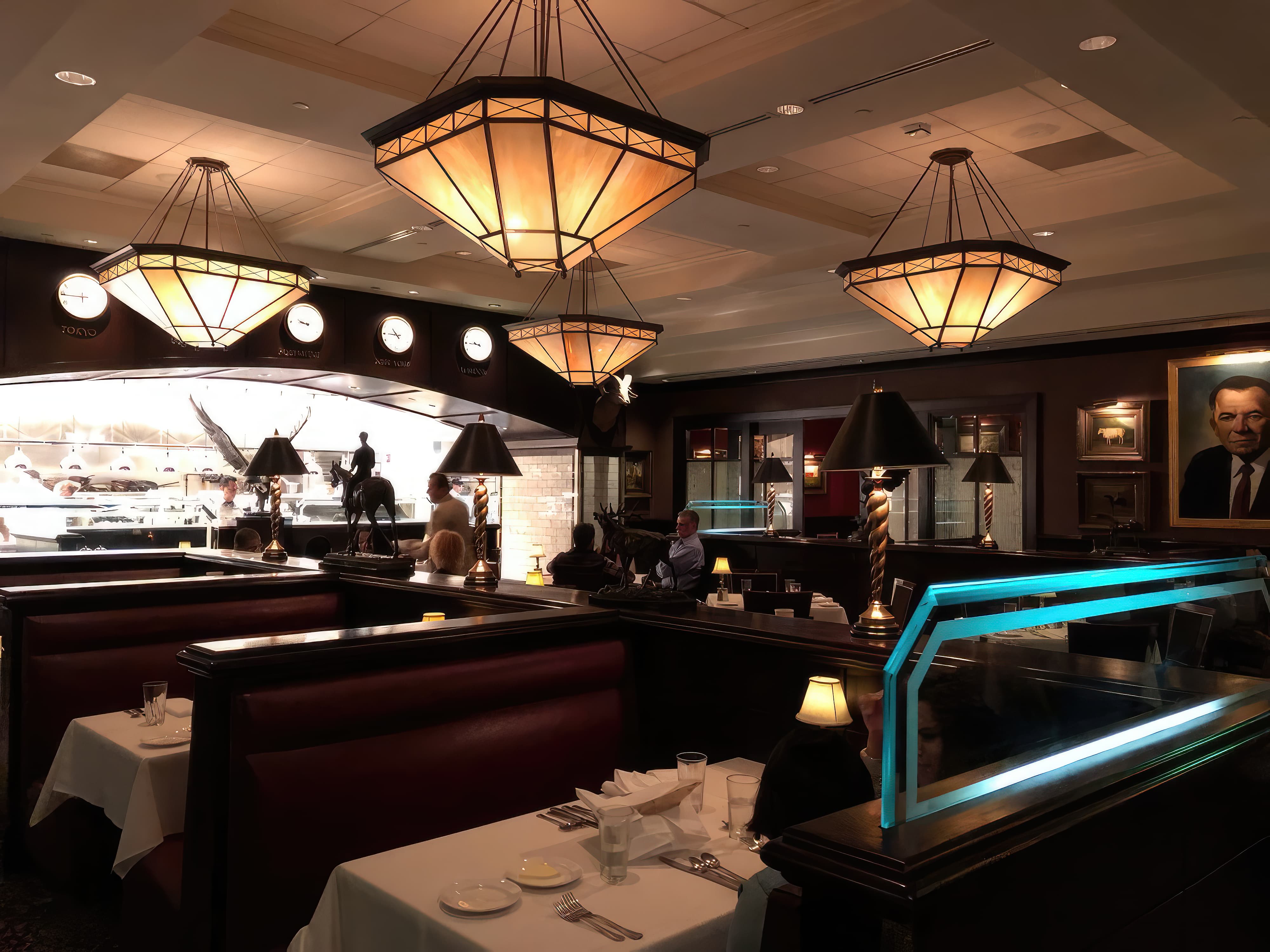 The Capital Grille Chicago interior