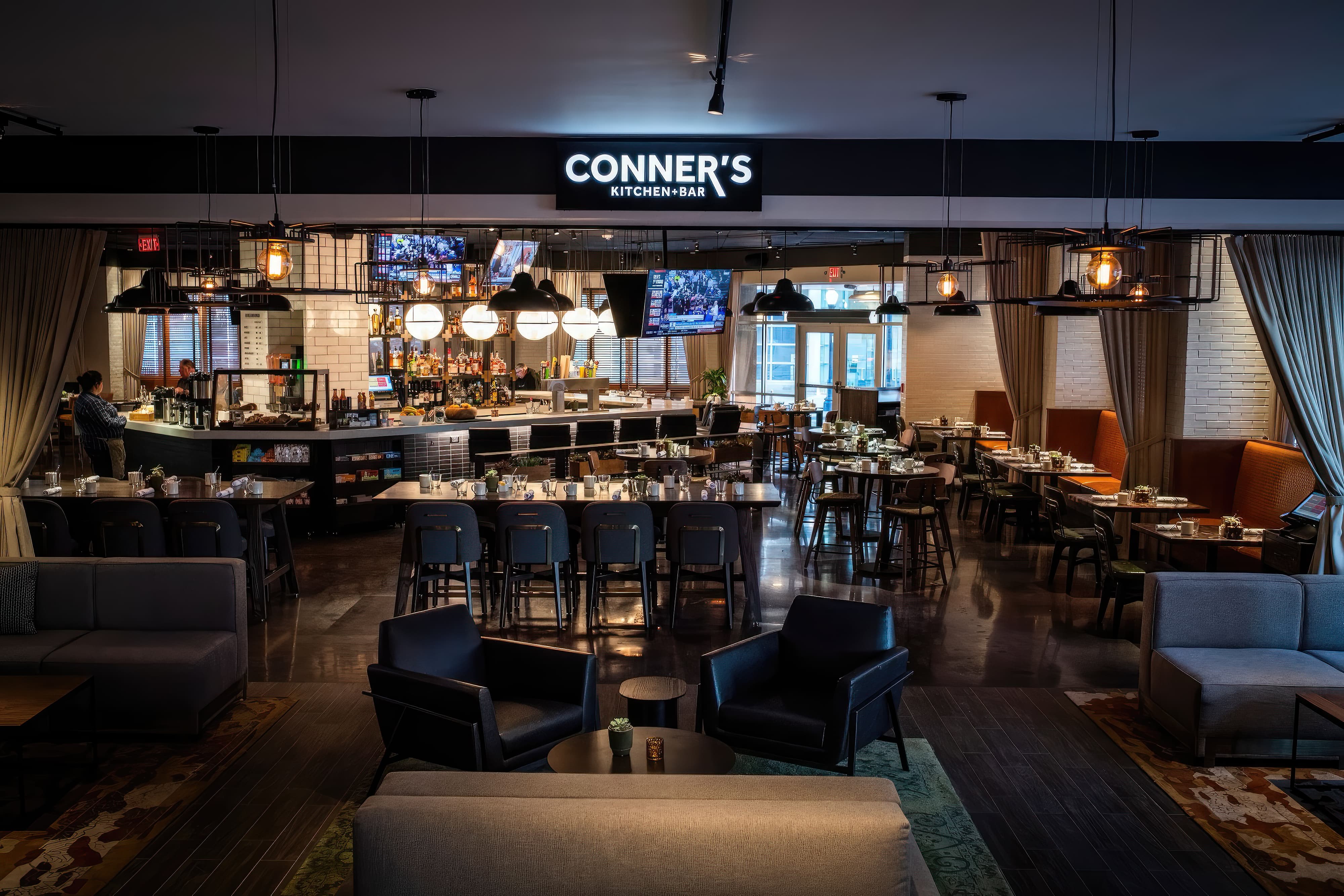 Conner's Kitchen + Bar interior