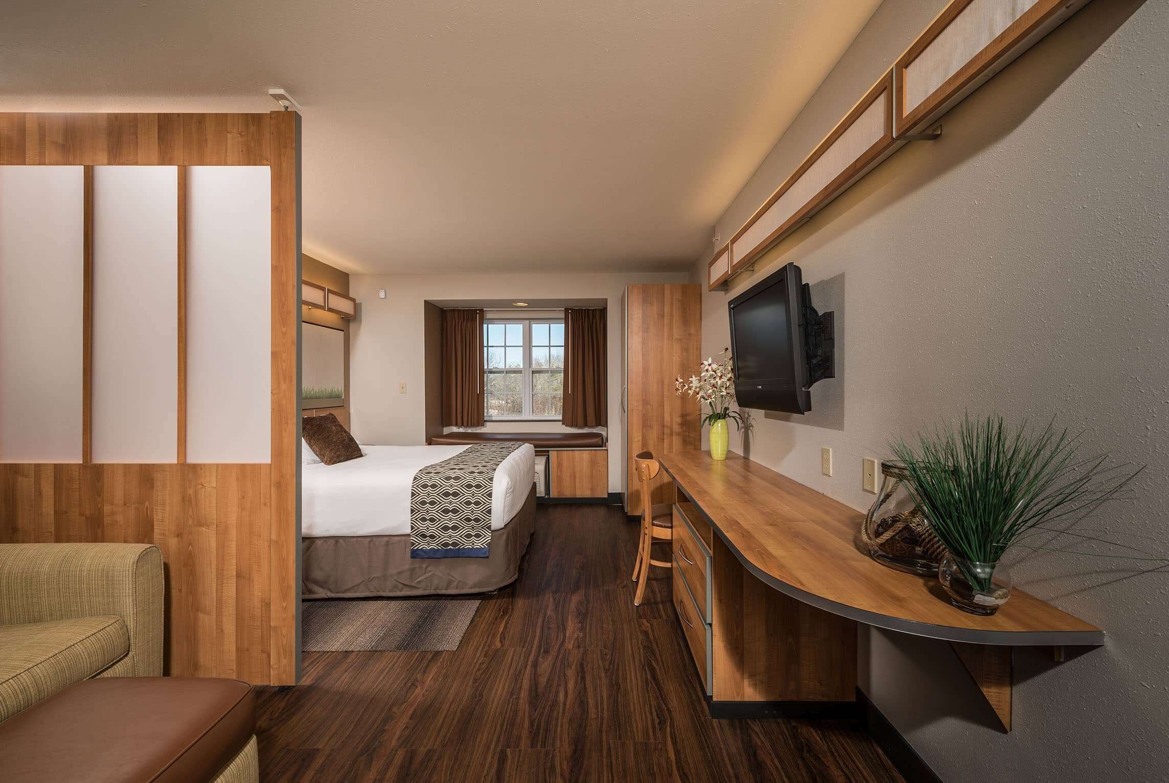 Bedroom view of Microtel Inn & Suites by Wyndham York