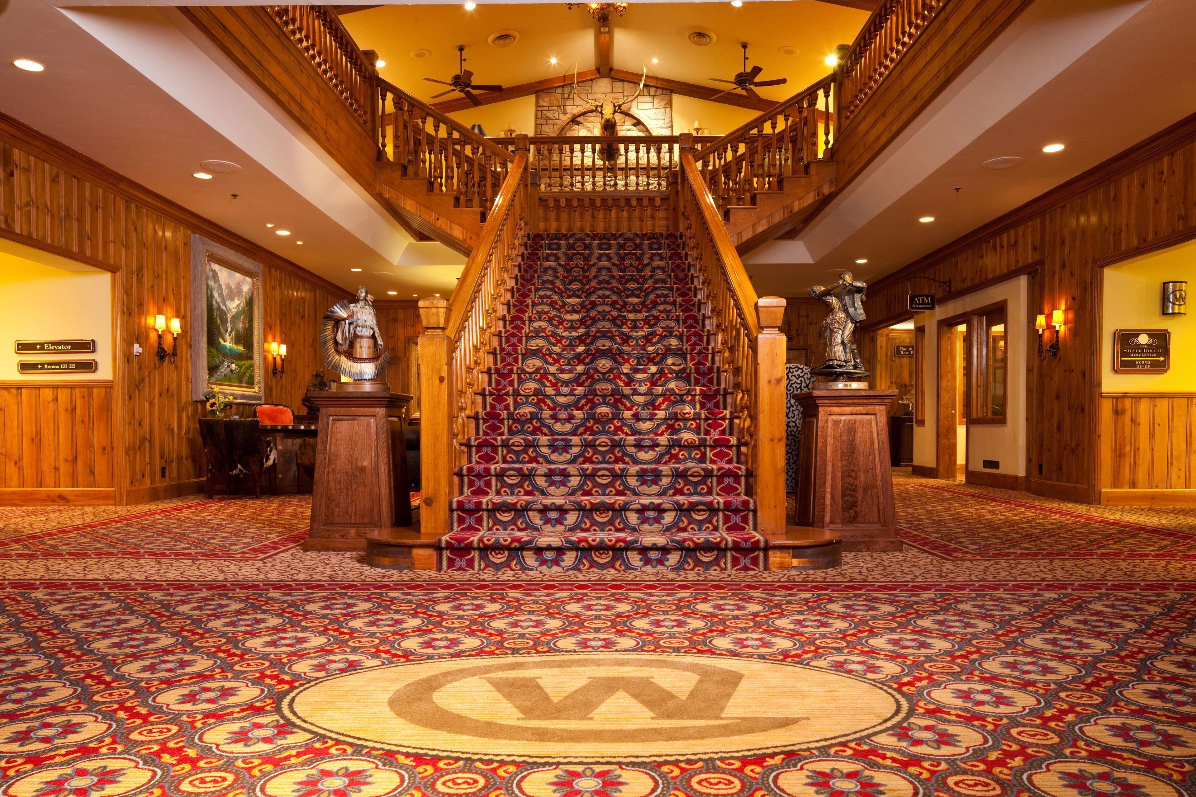Stair view of Wort Hotel