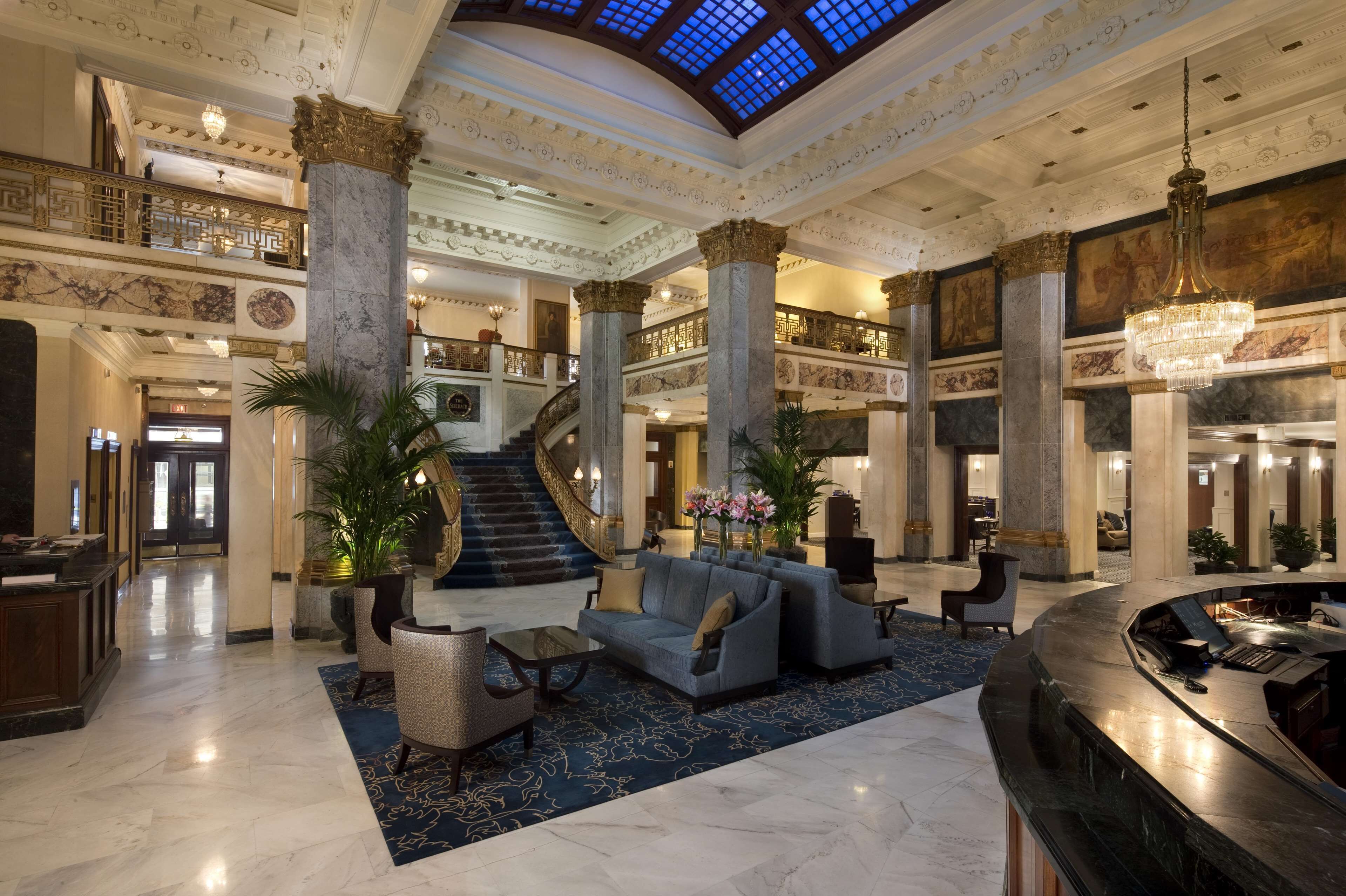 Lobby view of The Seelbach Hilton Louisville