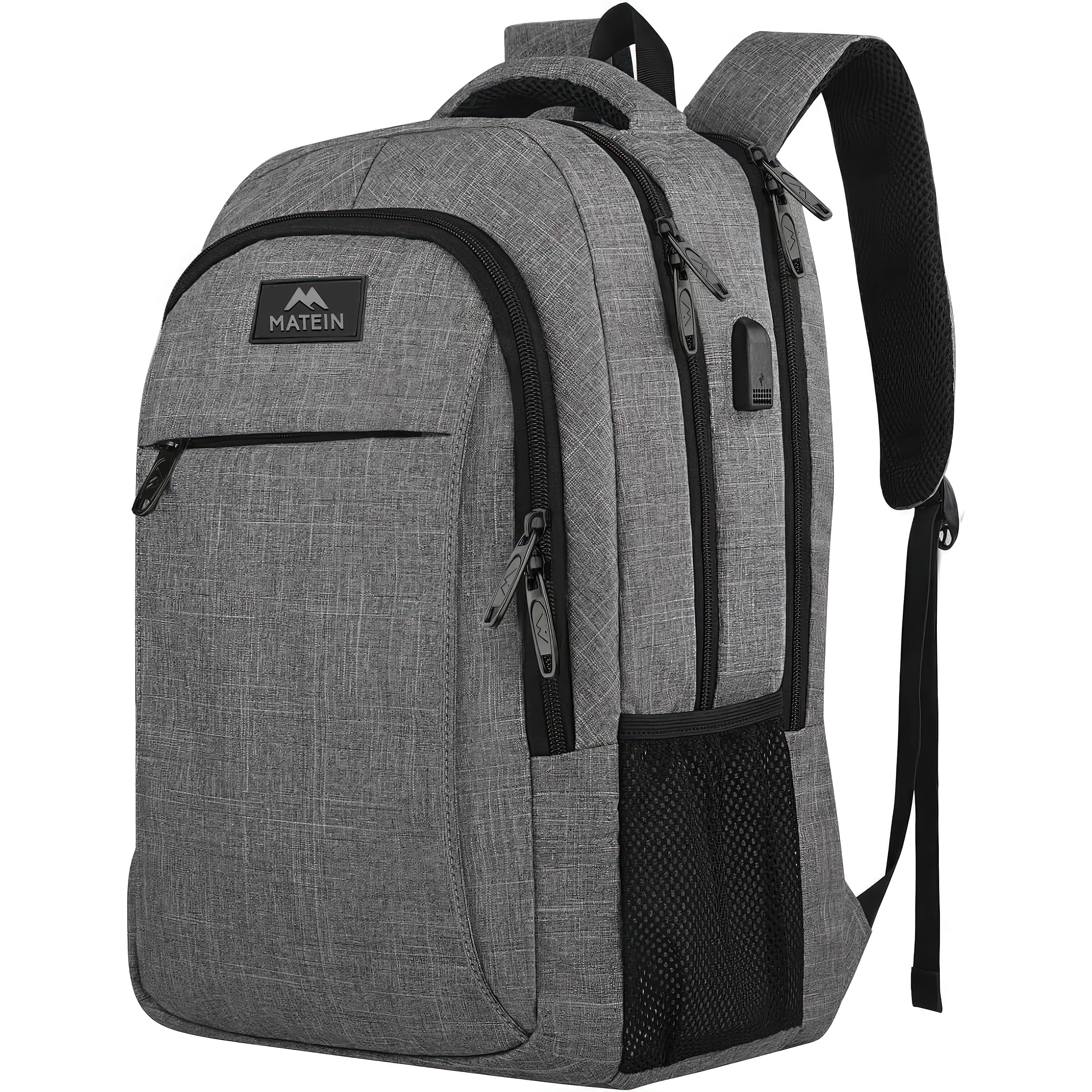 MATEIN Anti Theft Slim & Durable Travel Laptop Backpack