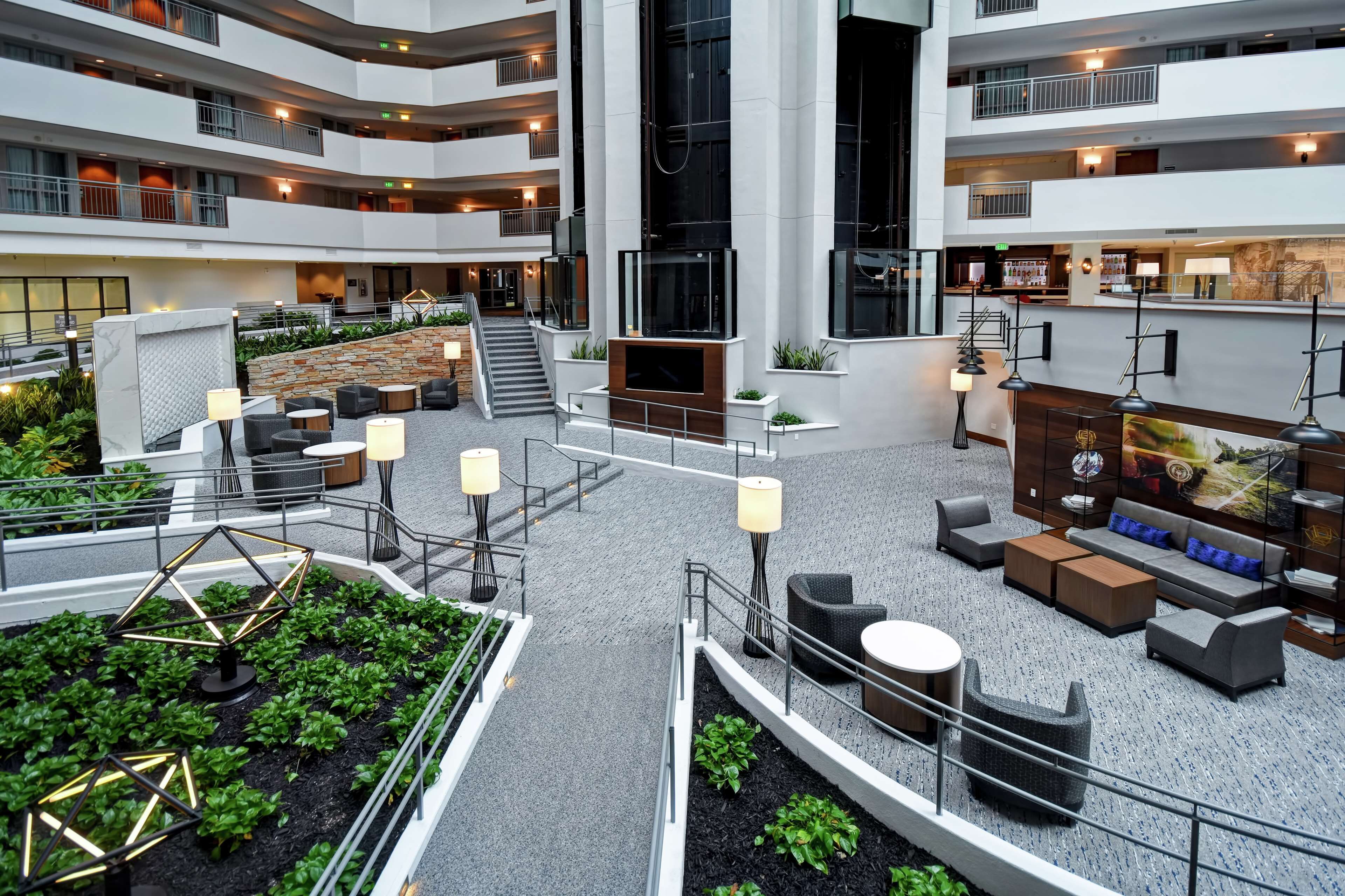 Lobby view of Embassy Suites by Hilton Omaha Downtown Old Market
