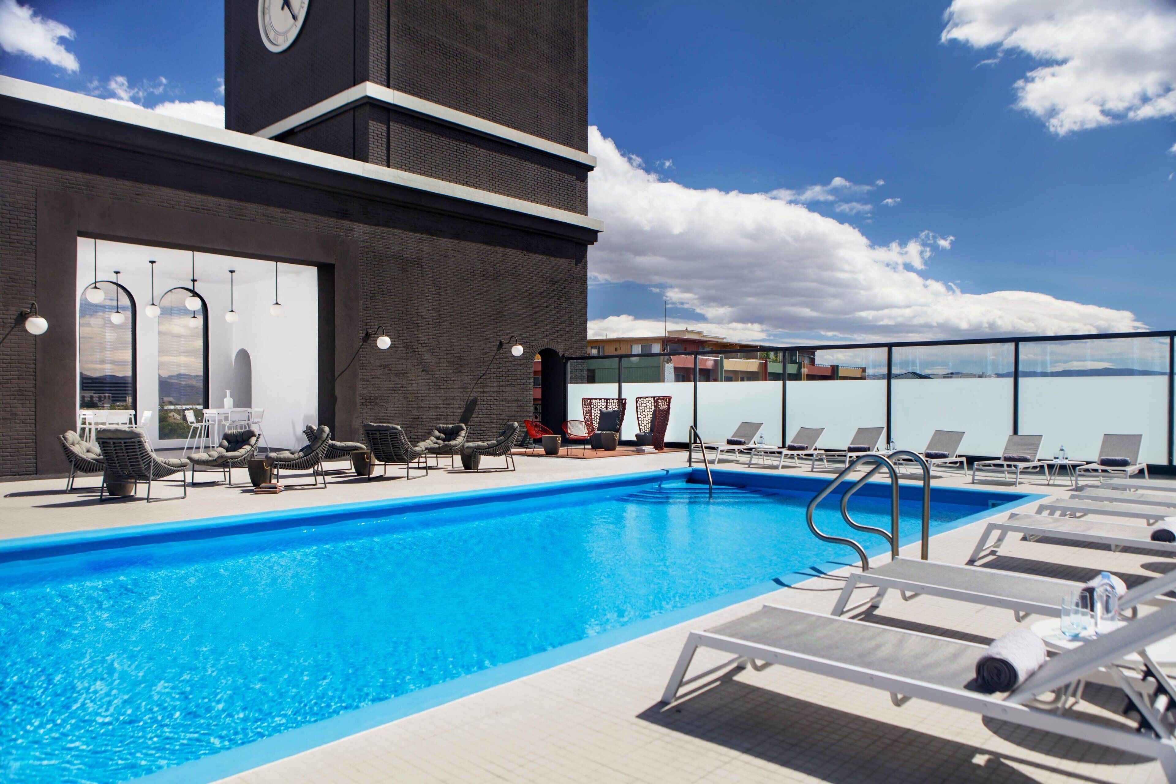 Pool view of Renaissance Reno Downtown Hotel & Spa