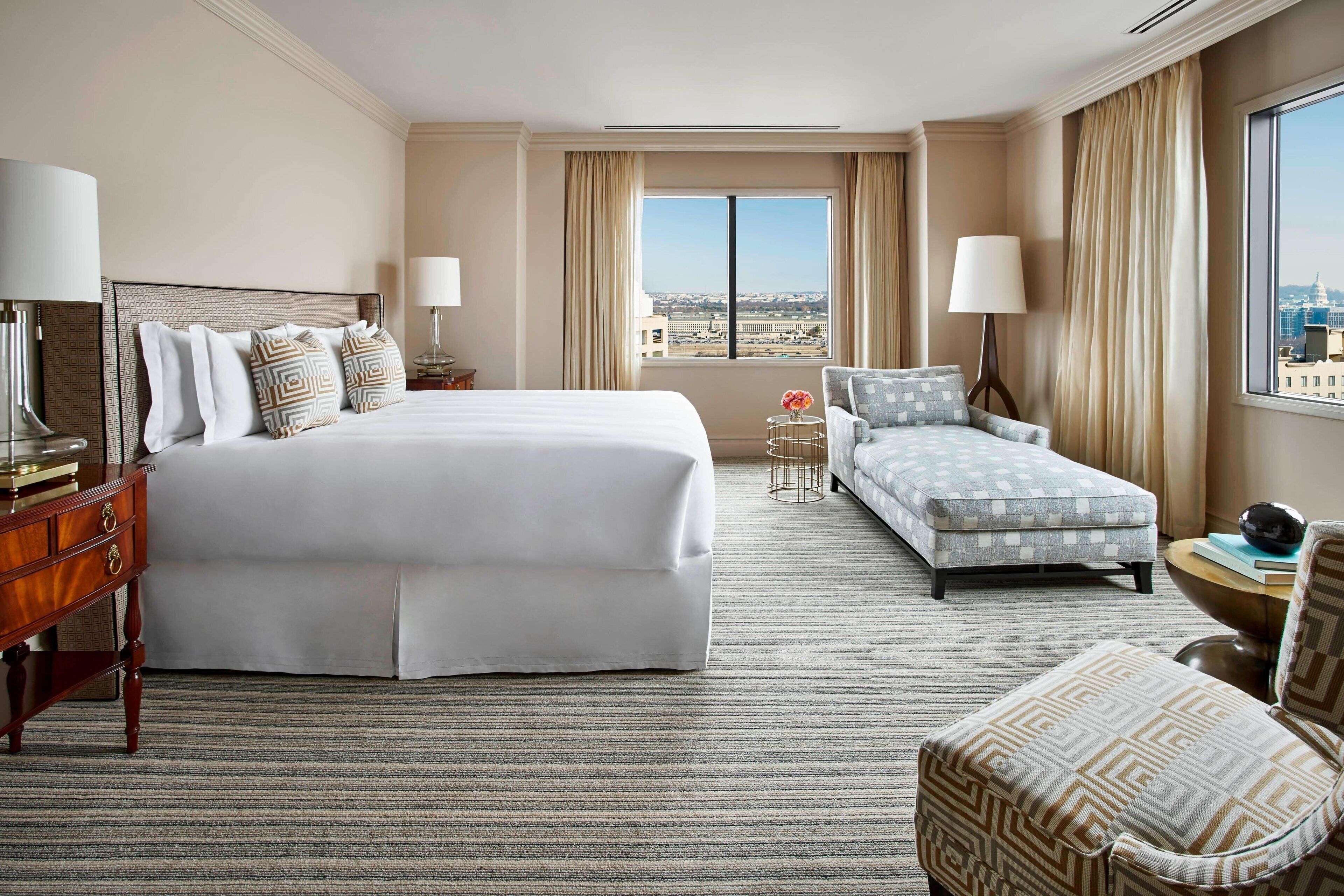 Bedroom view of The Ritz-Carlton Pentagon City