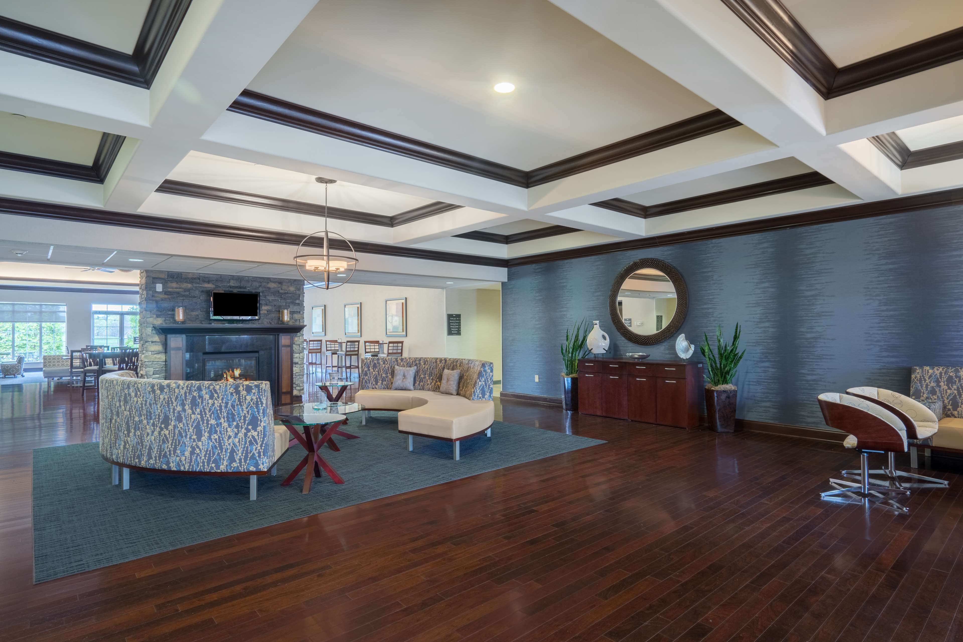 Lobby view of Homewood Suites by Hilton Louisville East