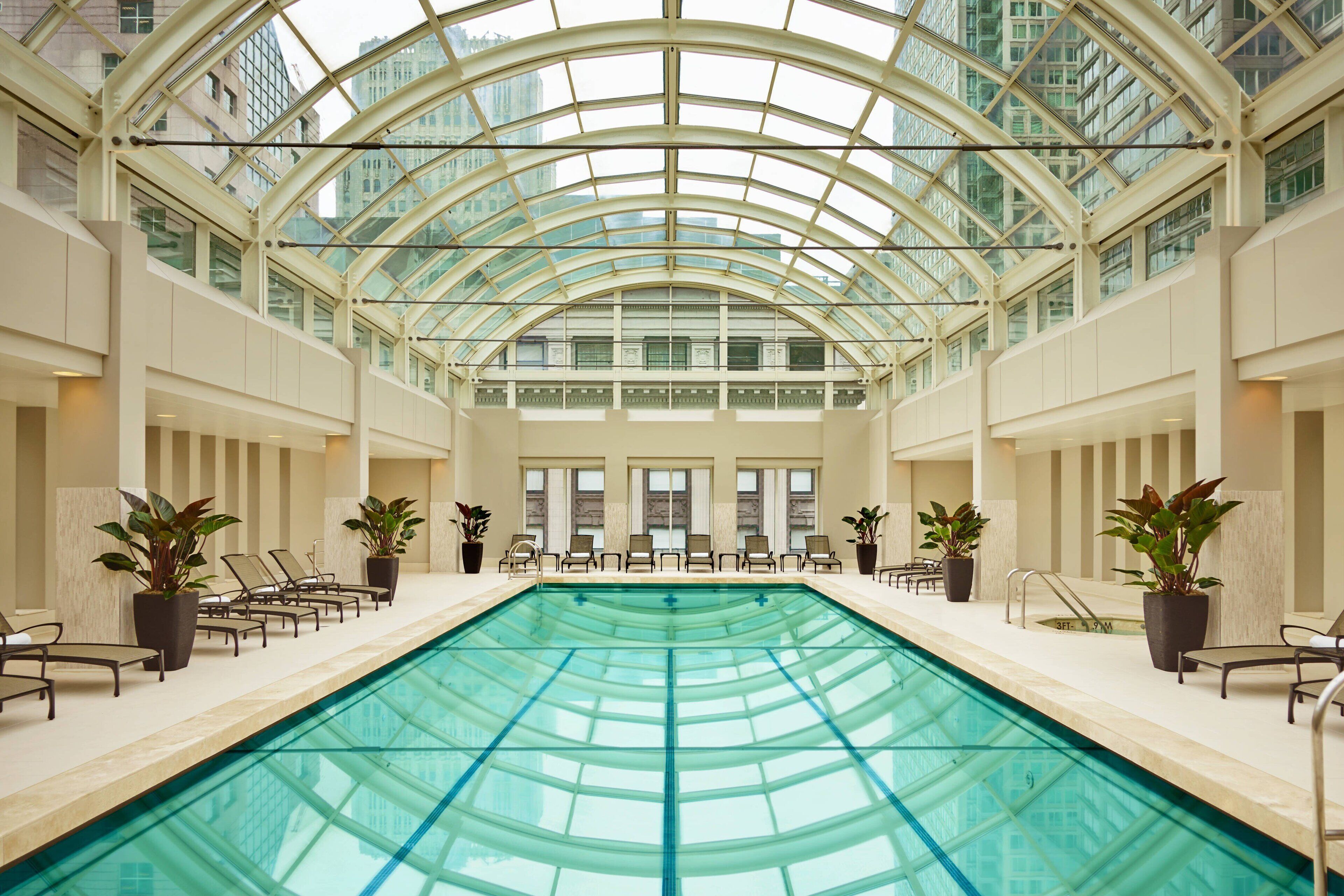 Pool view of Palace Hotel, a Luxury Collection Hotel, San Francisco
