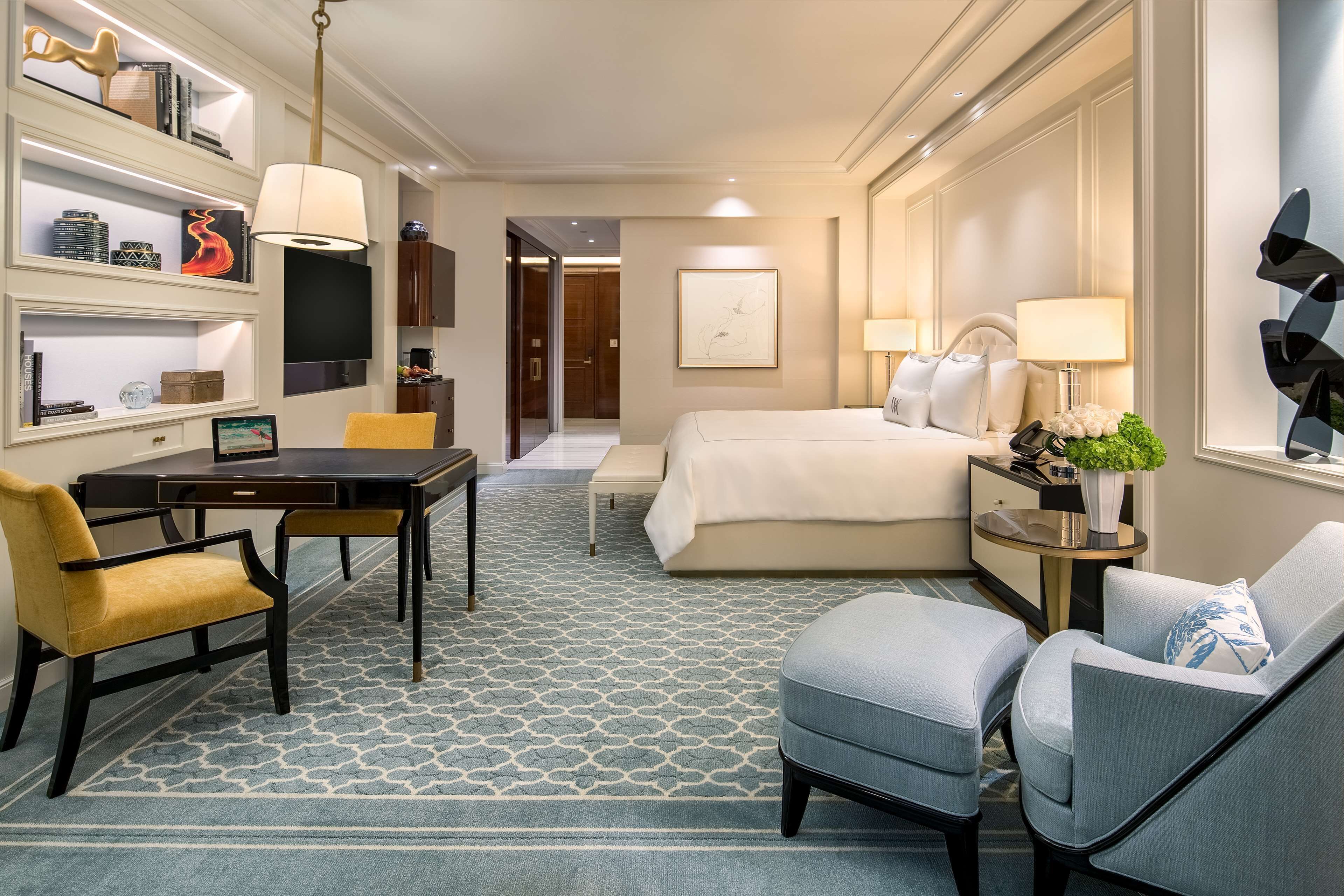 Bedroom view of Waldorf Astoria Beverly Hills