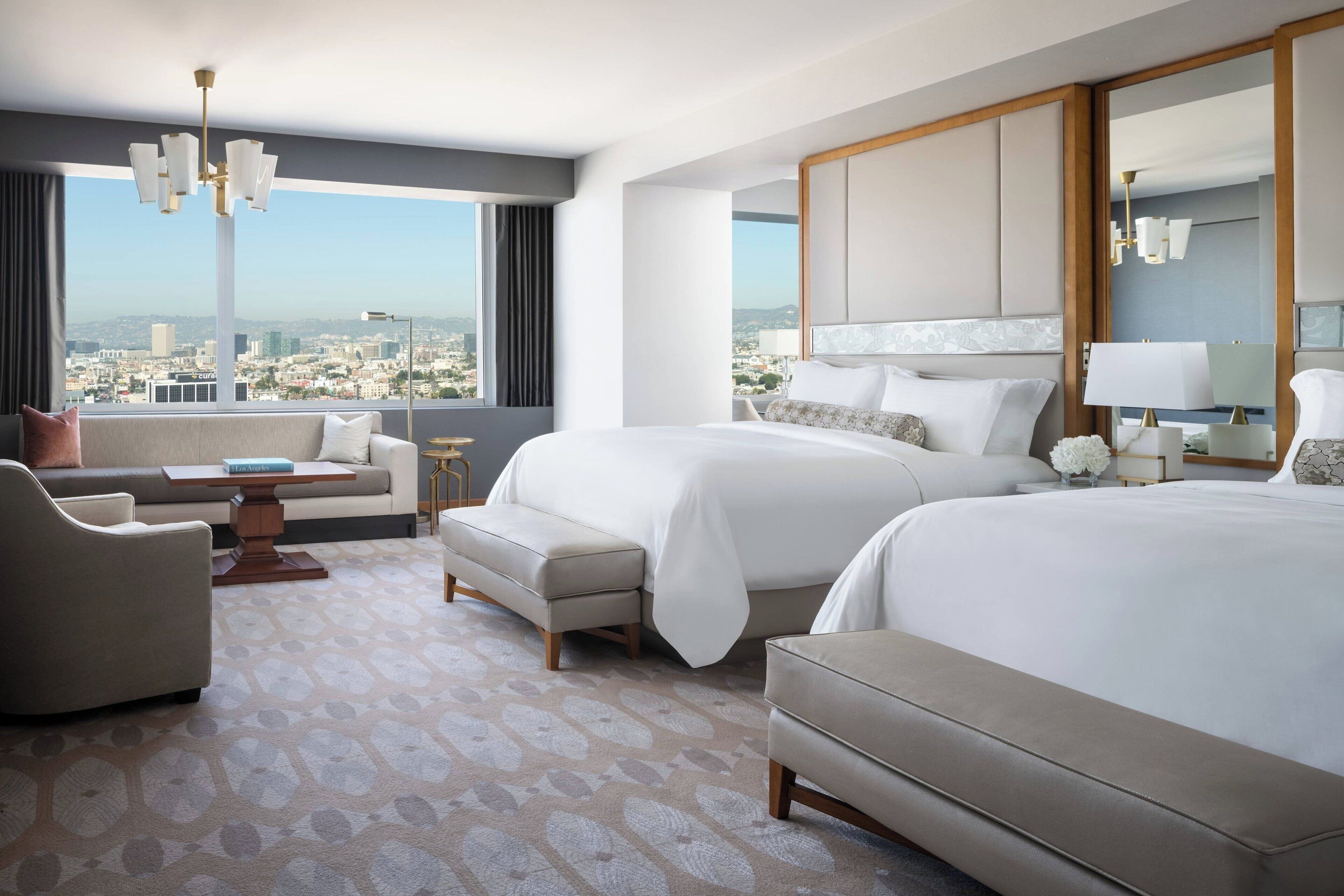 Bedroom view of The Ritz-Carlton Los Angeles