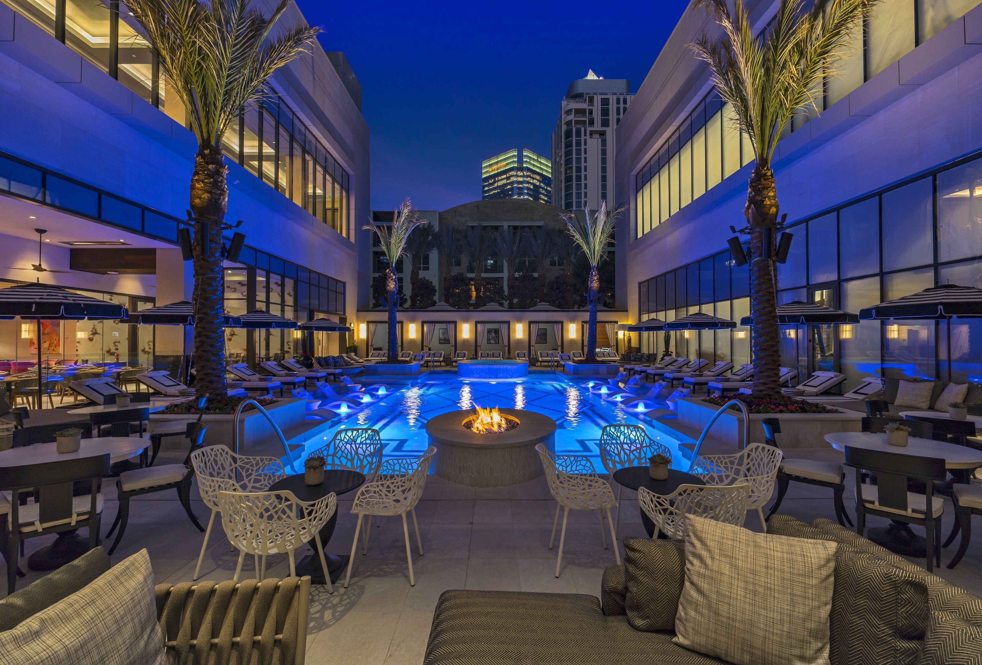 Pool view of The Post Oak Hotel at Uptown Houston