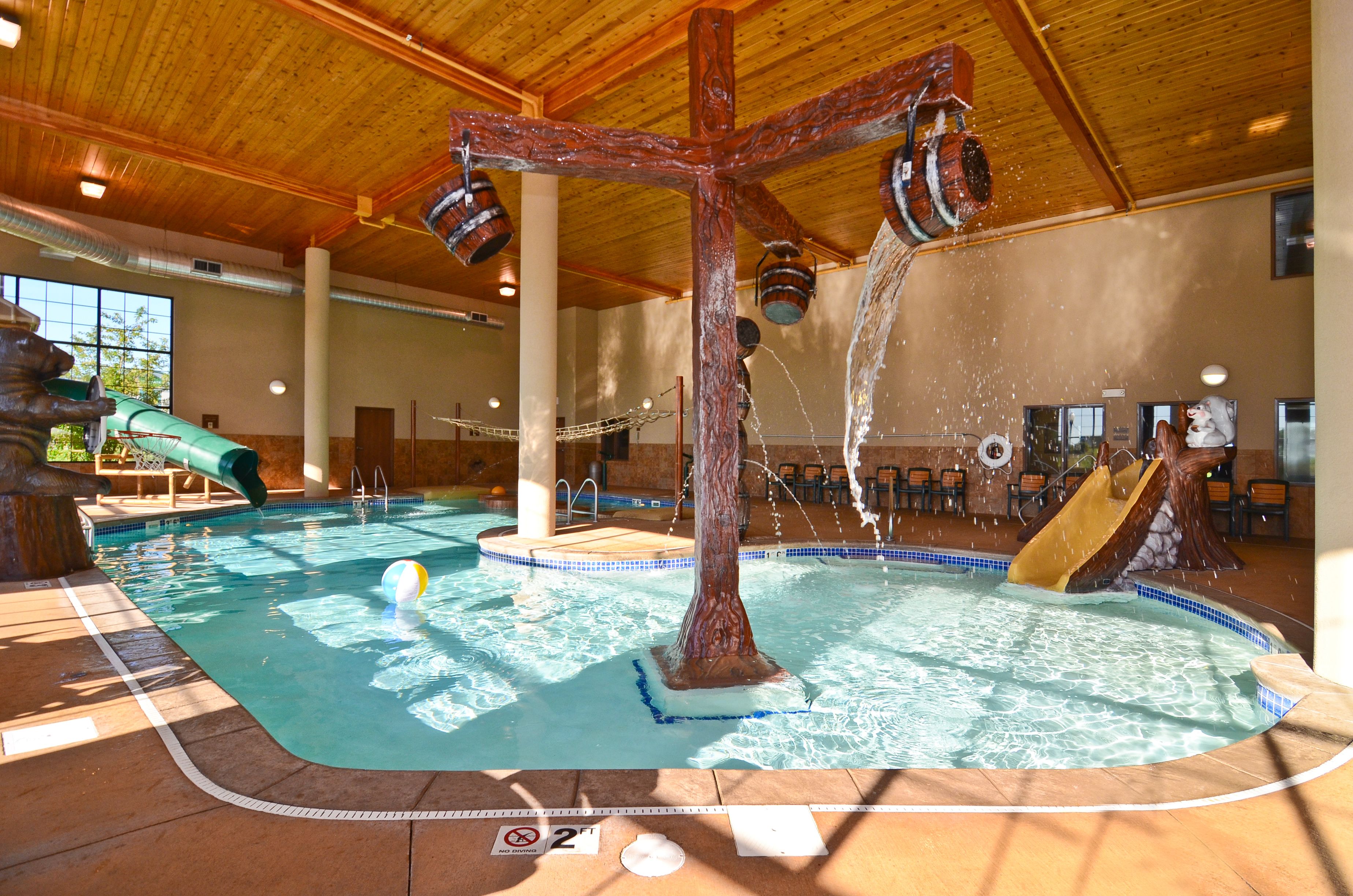 Pool view of Best Western Plus Kelly Inn & Suites