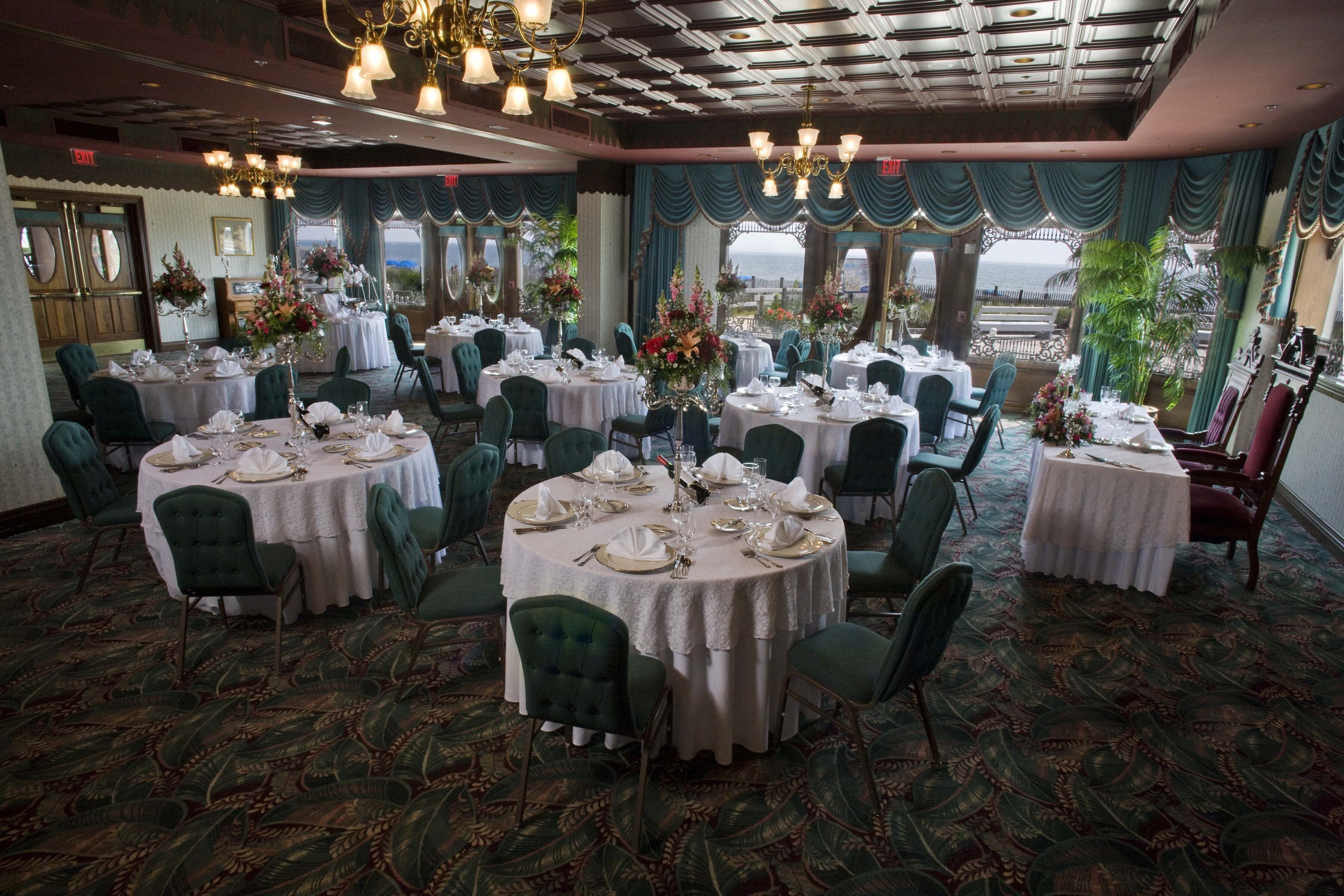 Banquet hall view of Boardwalk Plaza Hotel