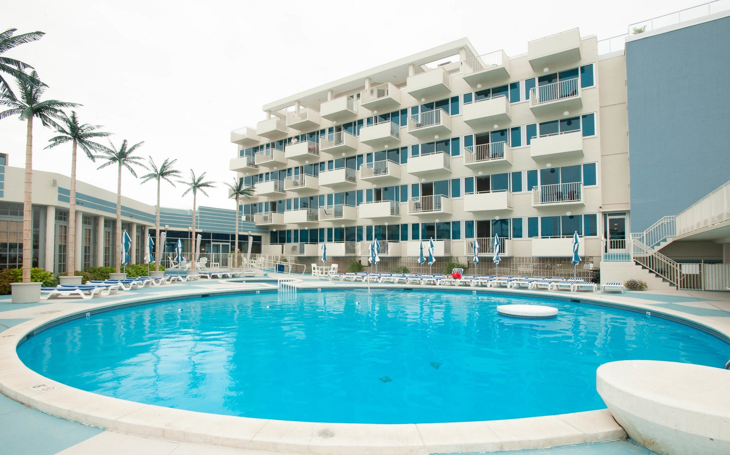 Pool view of Pan American Hotel