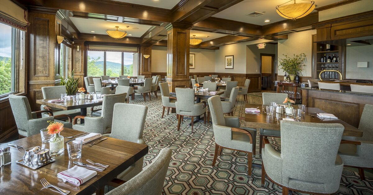 Restaurant view of Grand Cascades Lodge