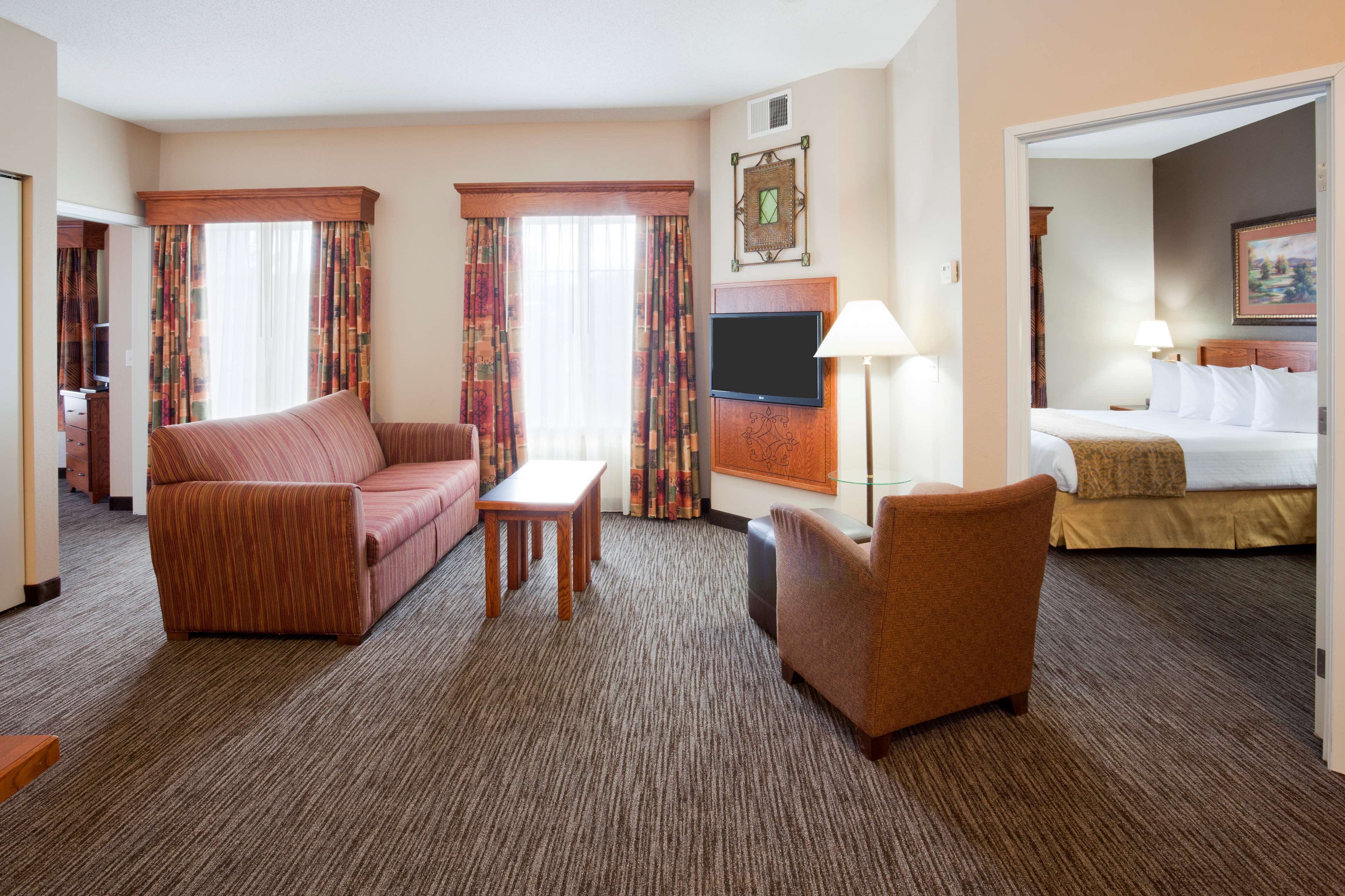 Living room view of GrandStay Residential Suites Hotel Rapid City