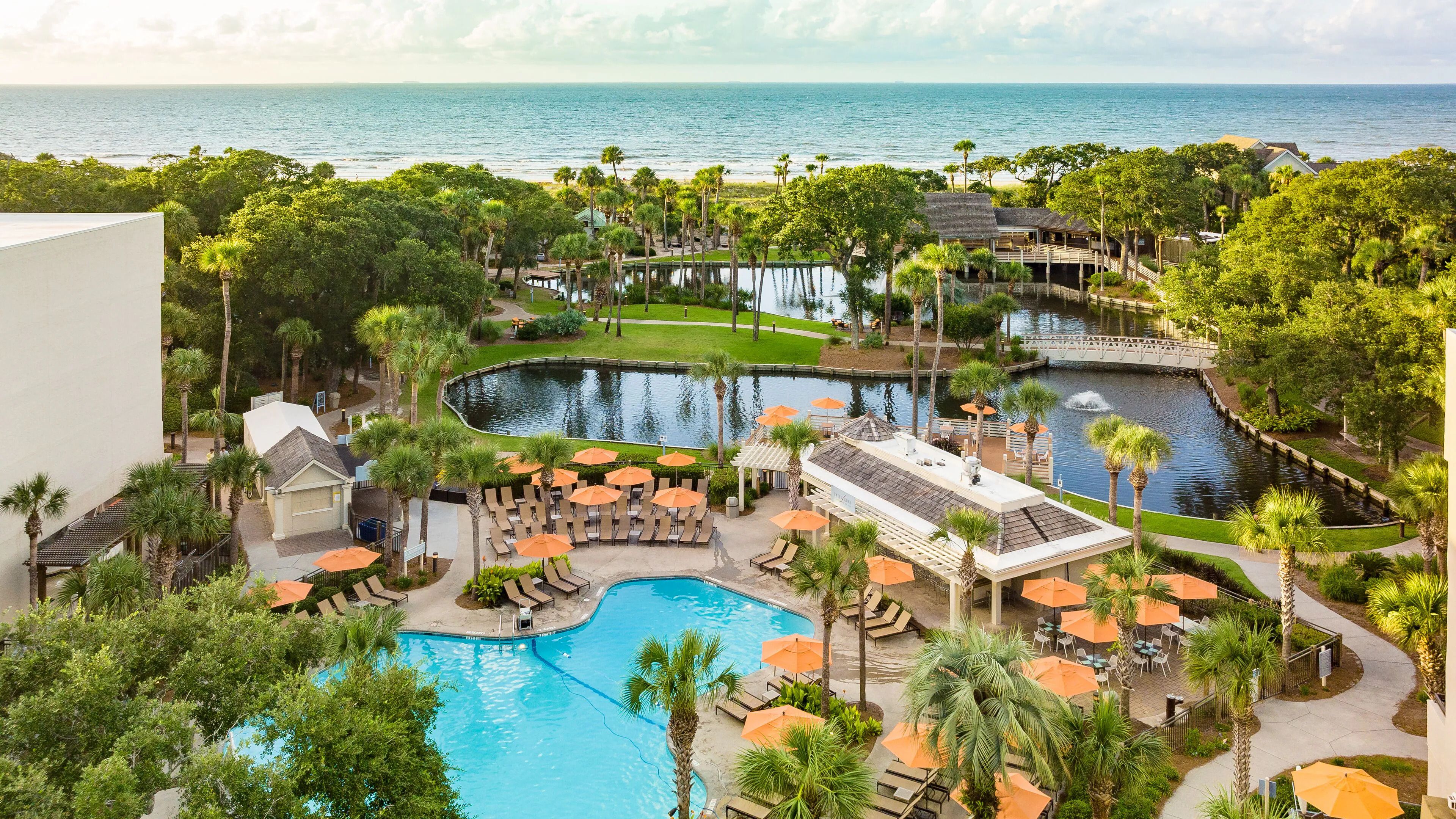 Pool view of Sonesta Resort Hilton Head Island