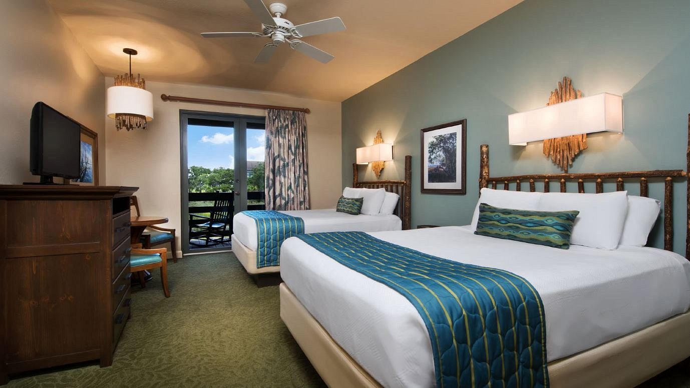 Bedroom view of Disney's Hilton Head Island Resort