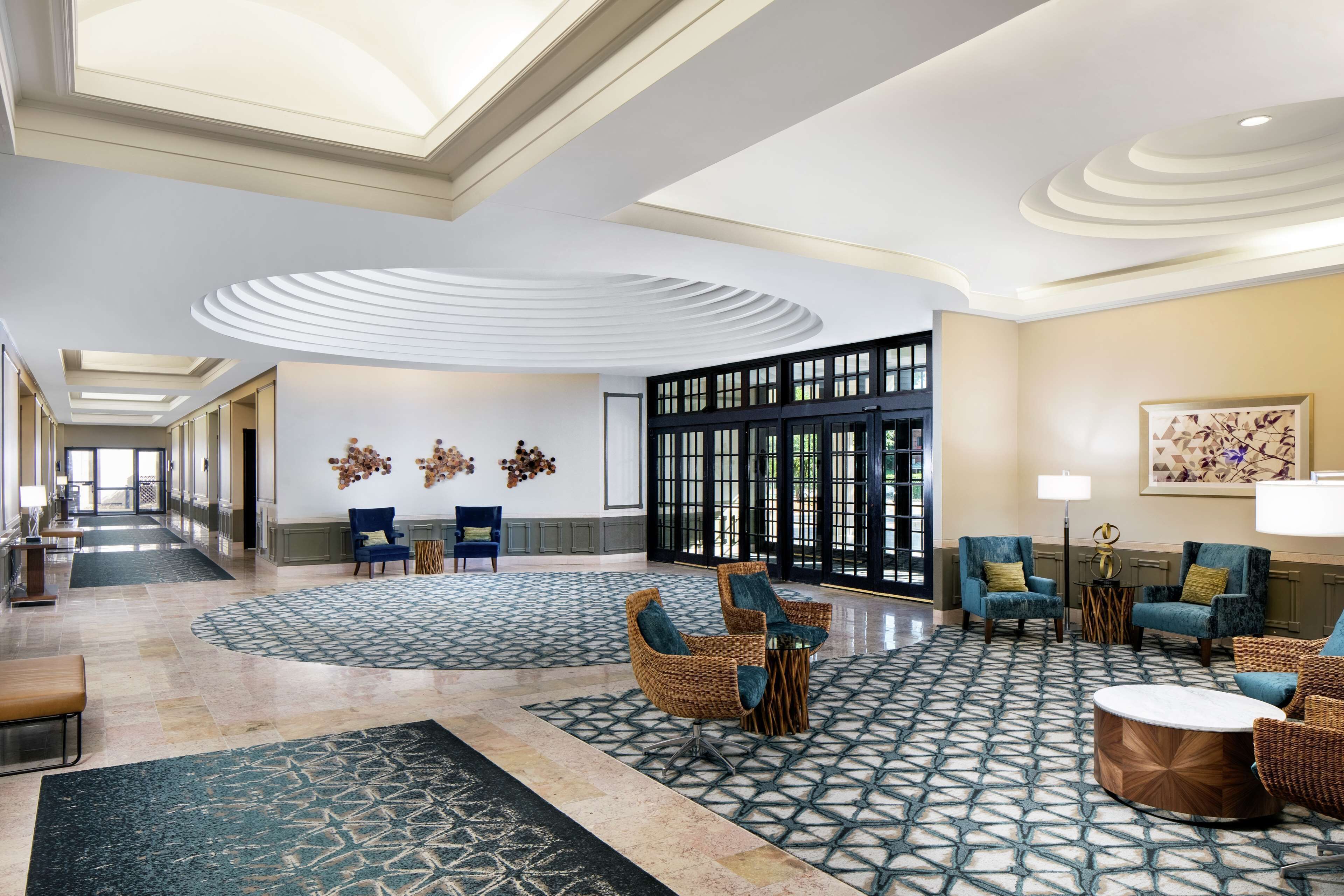 Lobby view of DoubleTree by Hilton Nashua
