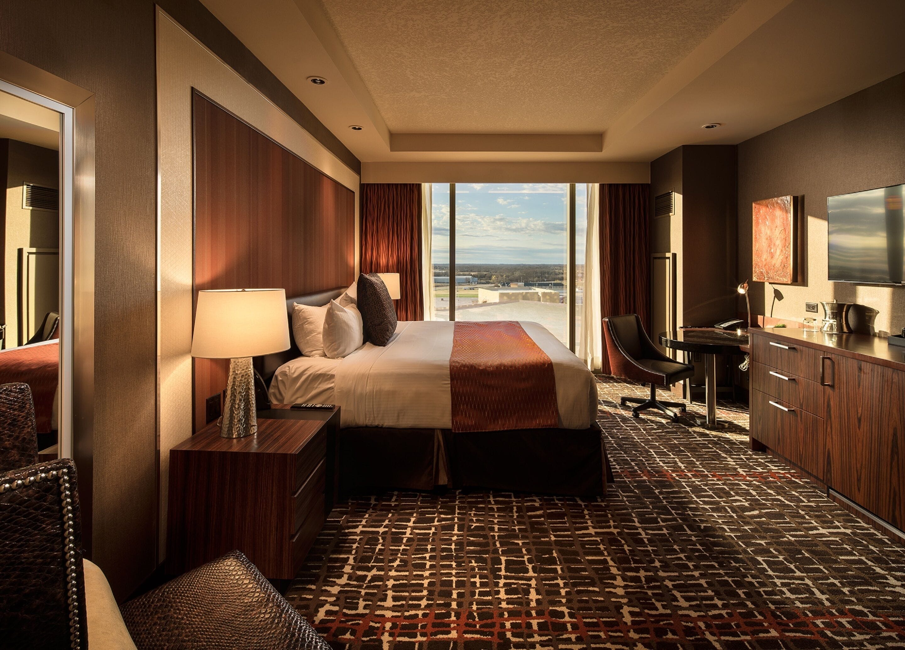 Bedroom view of Choctaw Casino Resort Durant