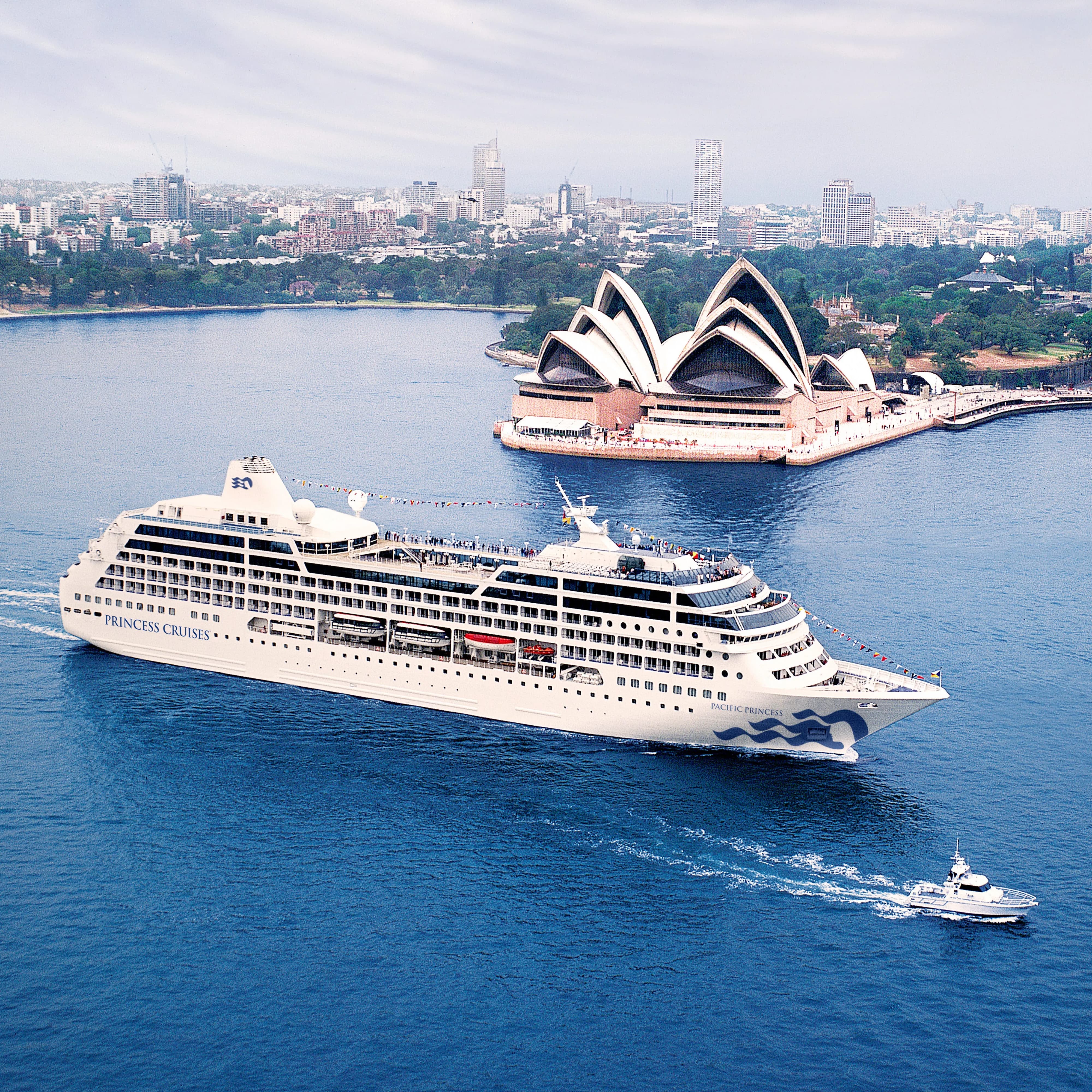 Princess Cruises cruise ship in Sydney, Australia