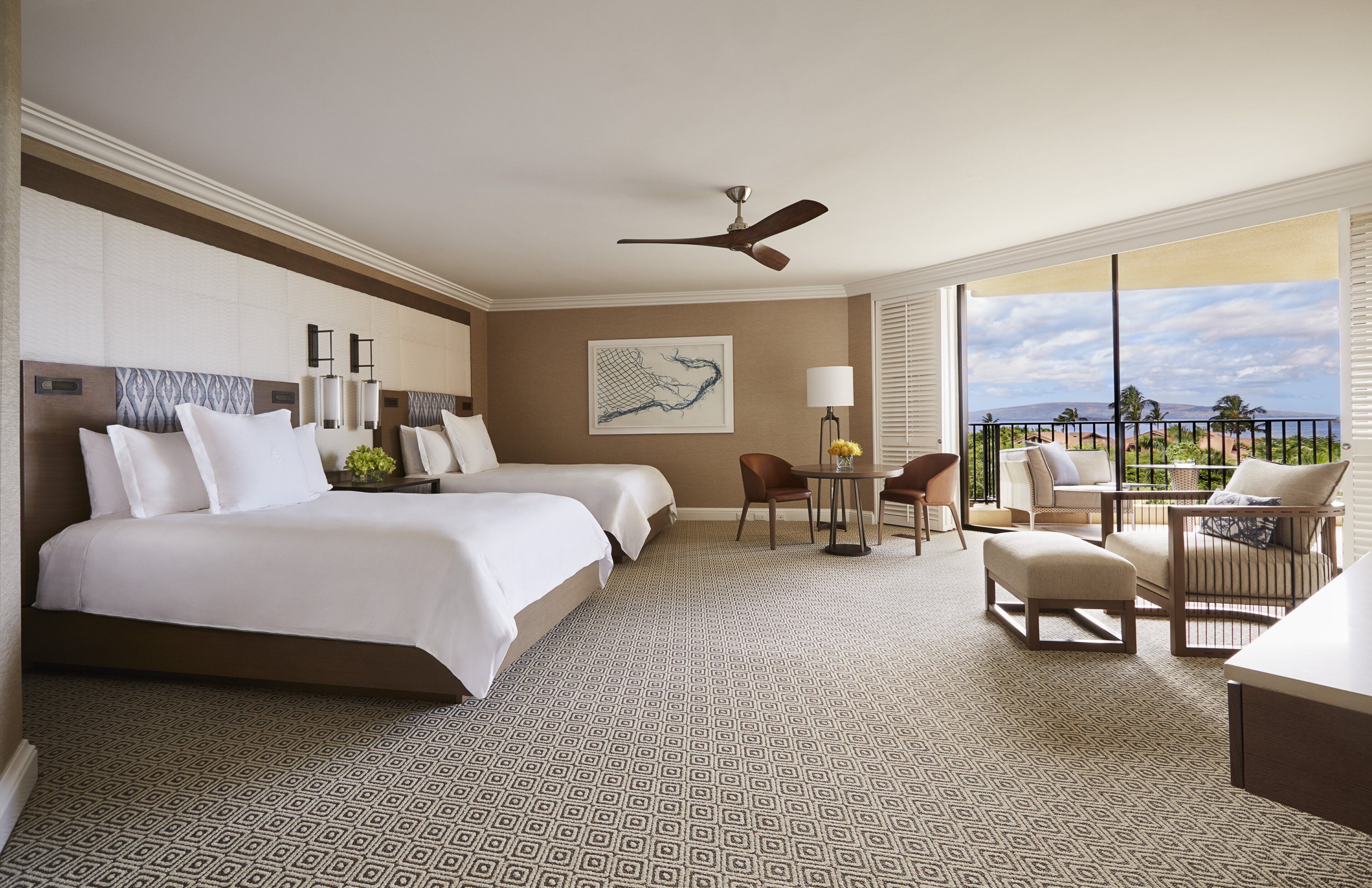 Bedroom view of Four Seasons Resort Maui At Wailea