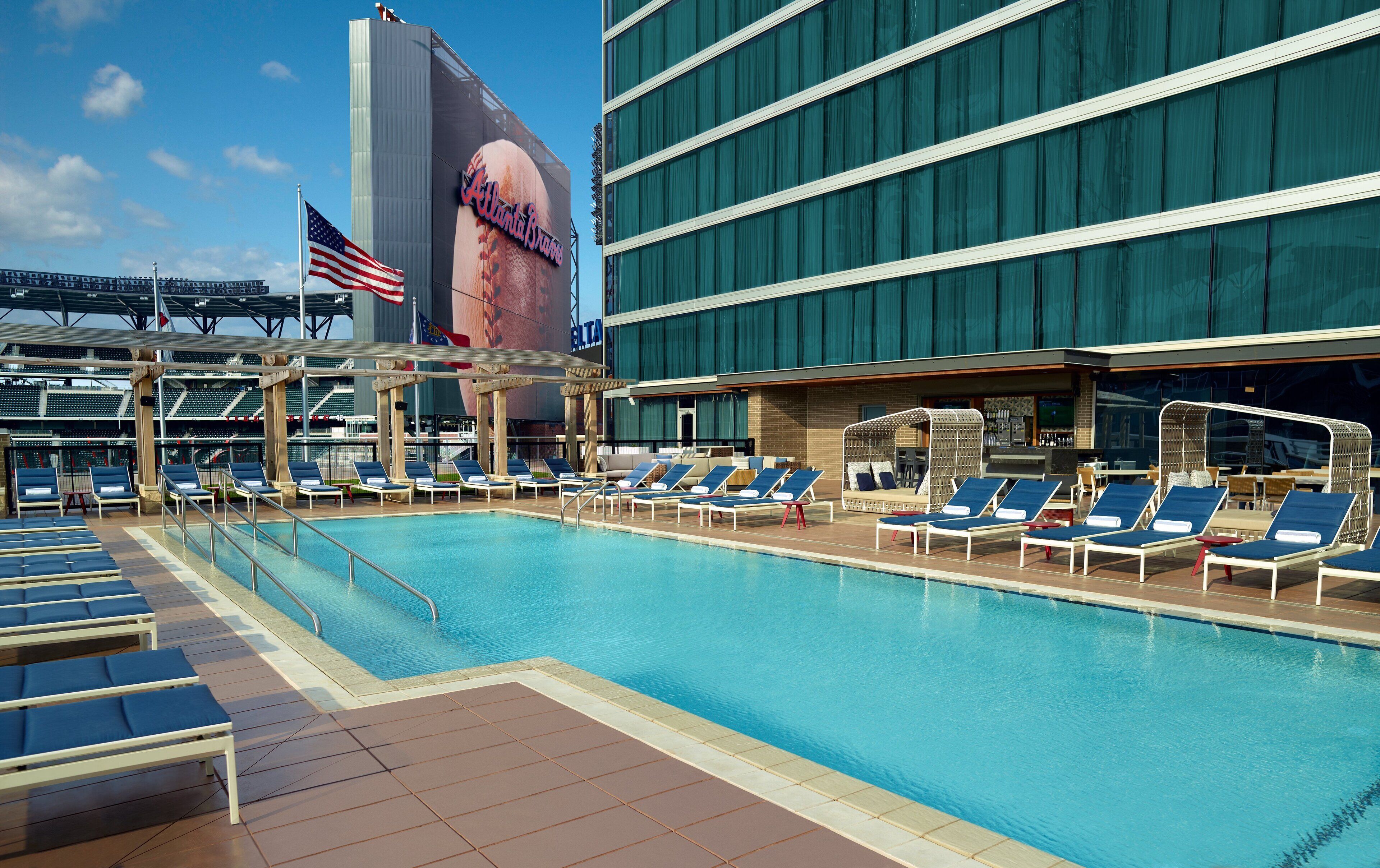 Pool view of Omni Hotel At The Battery Atlanta