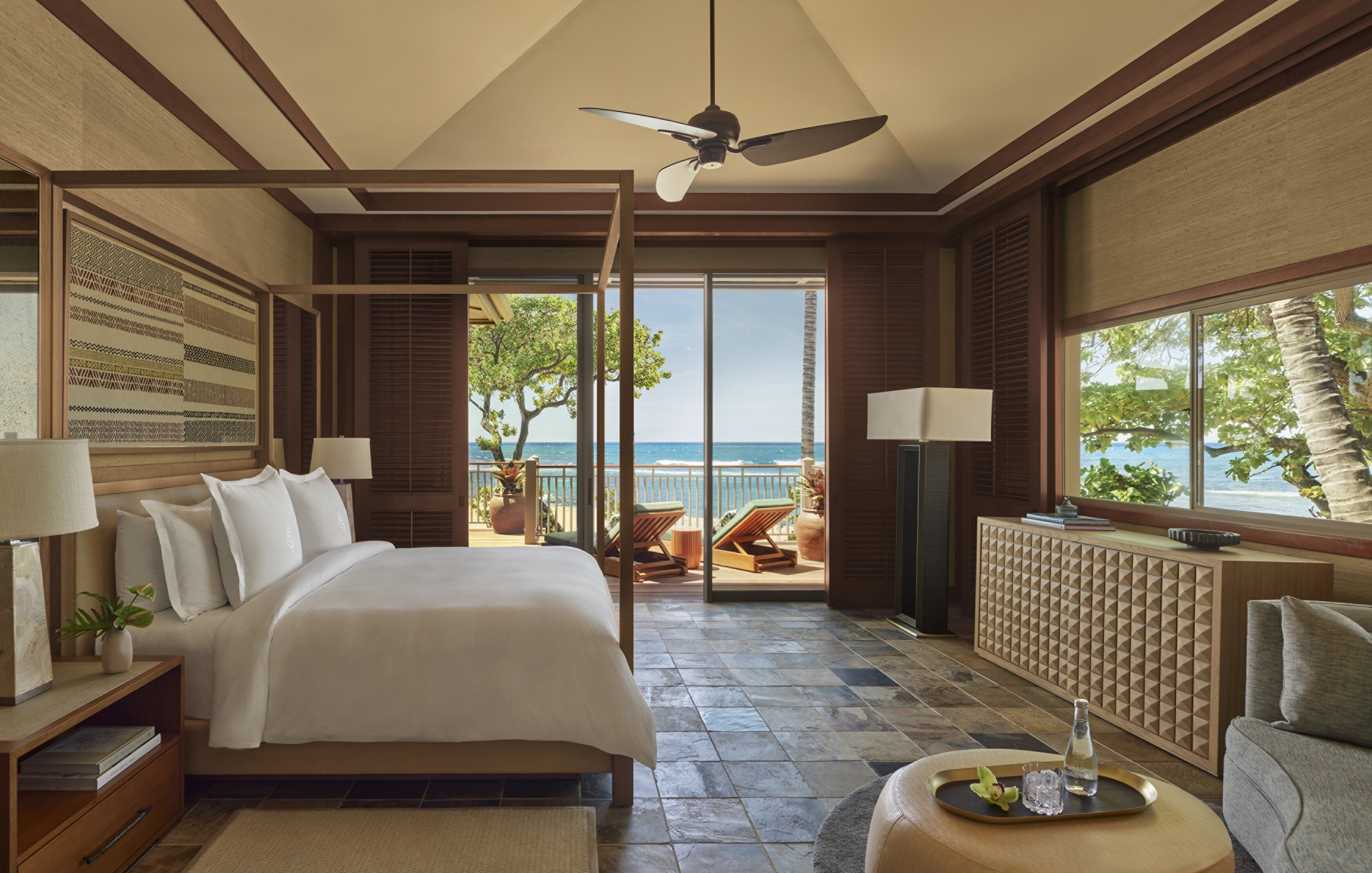 Bedroom view of Four Seasons Resort Hualalai