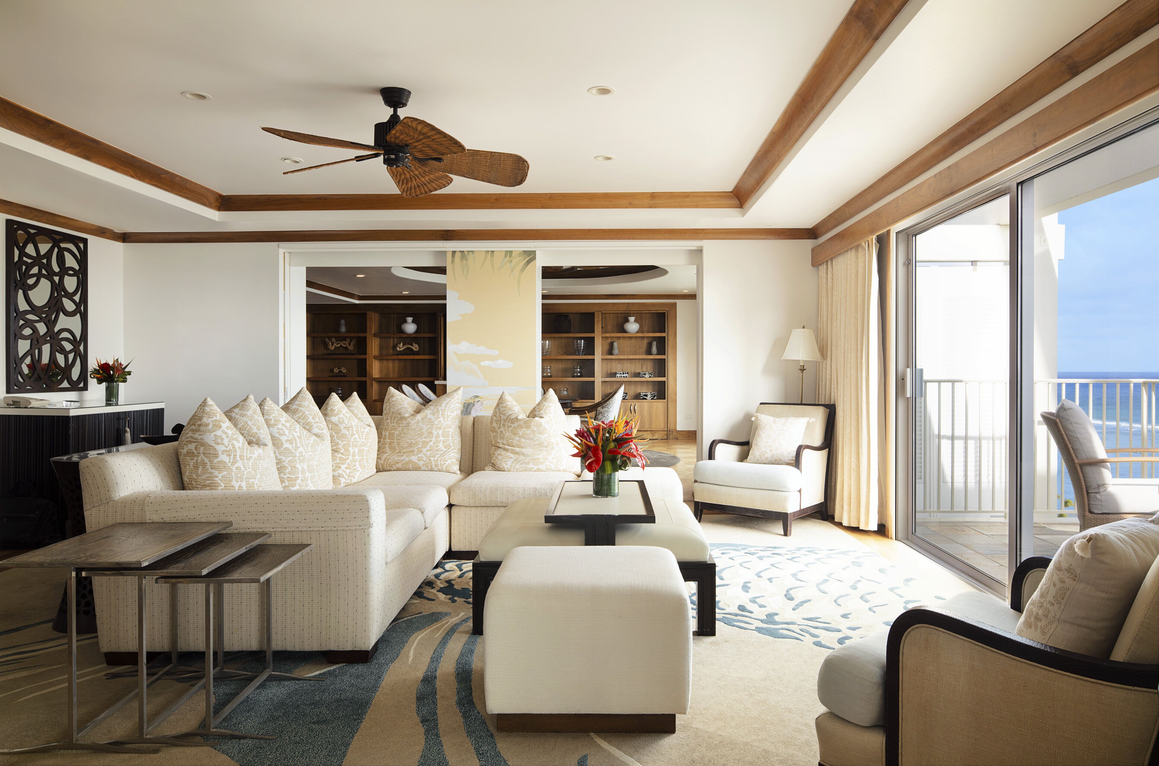Living room view of The Kahala Hotel & Resort