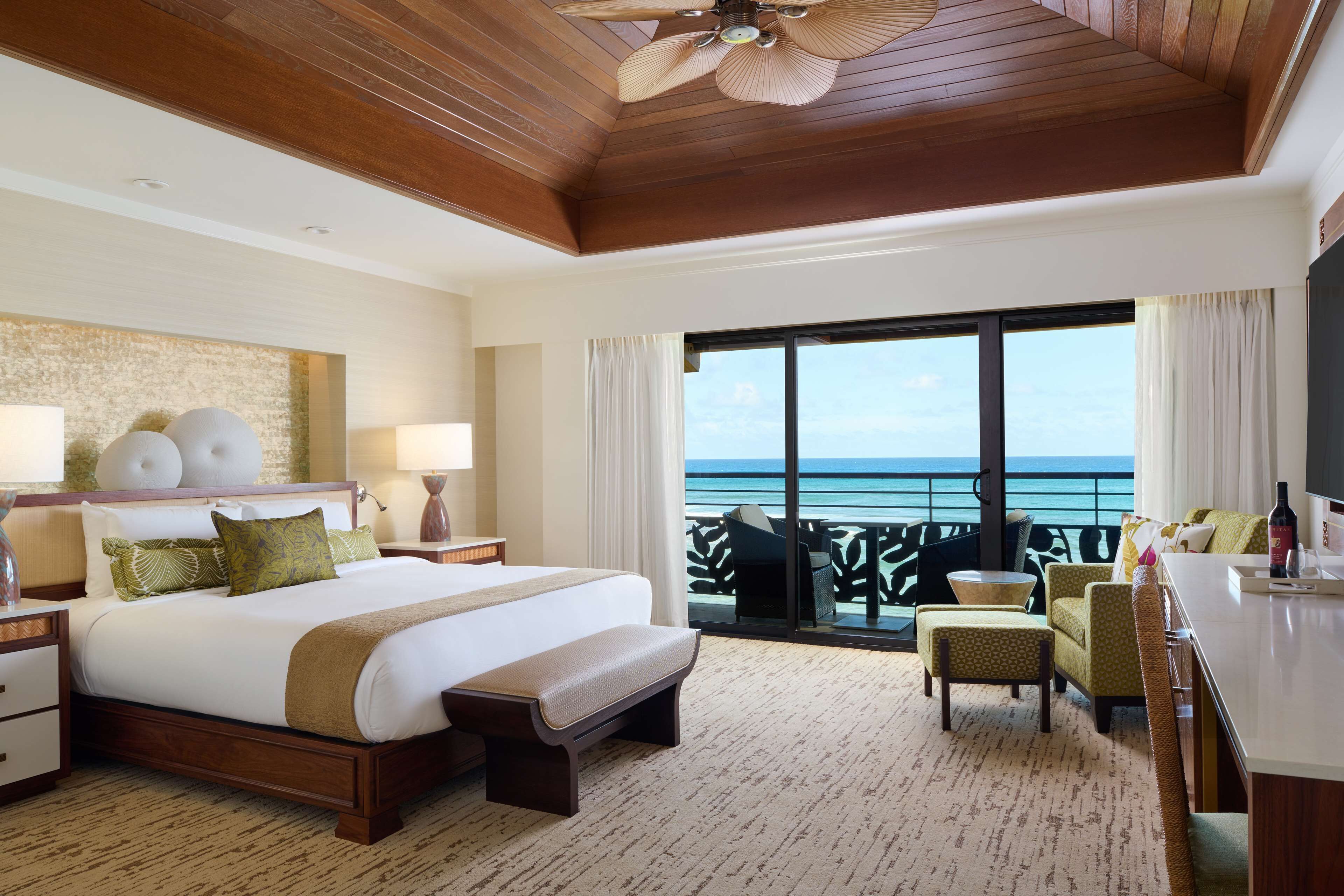 Bedroom view of Koa Kea Resort on Poipu Beach