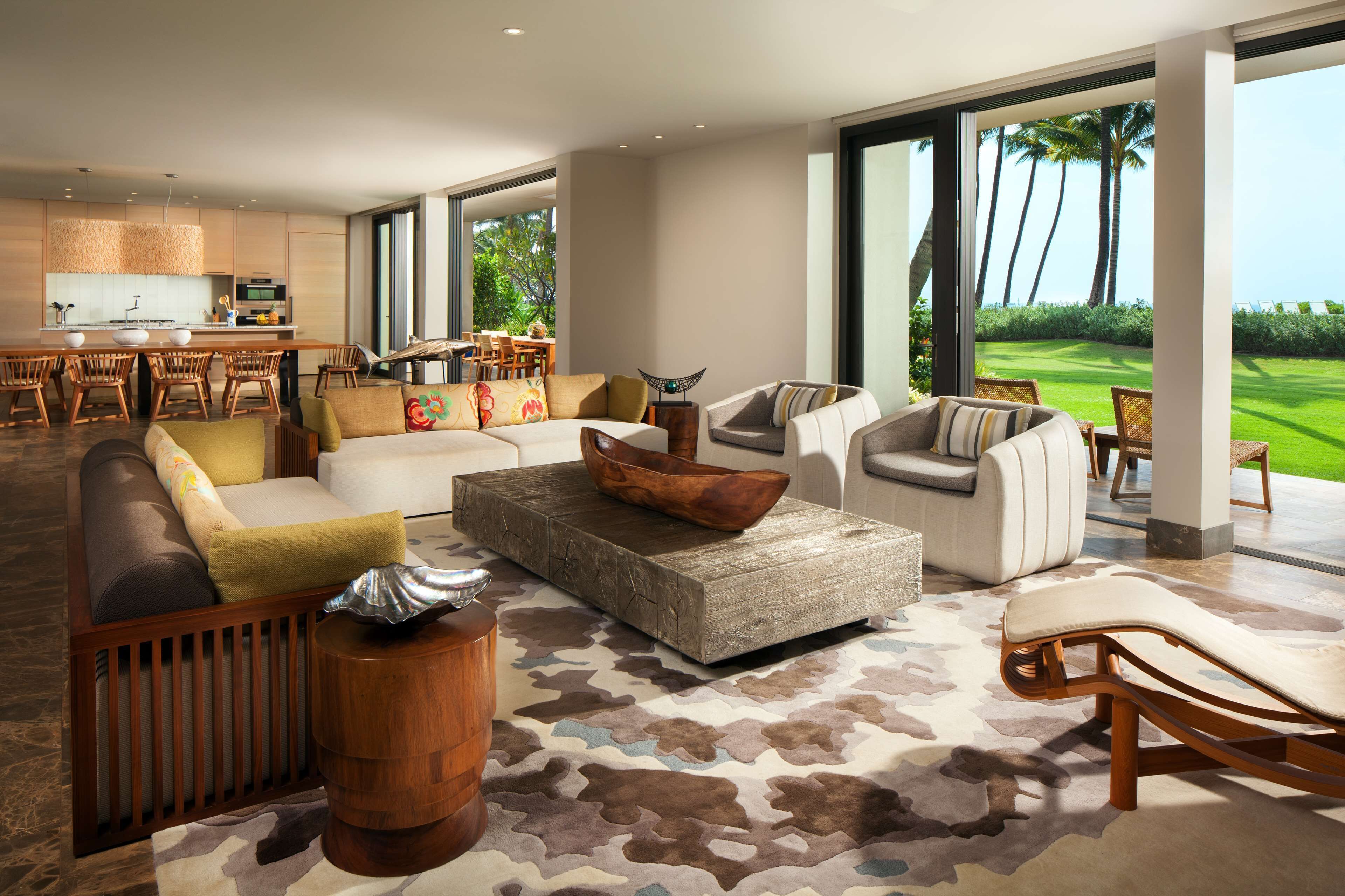 Living room view of Andaz Maui at Wailea Resort A Concept by Hyatt