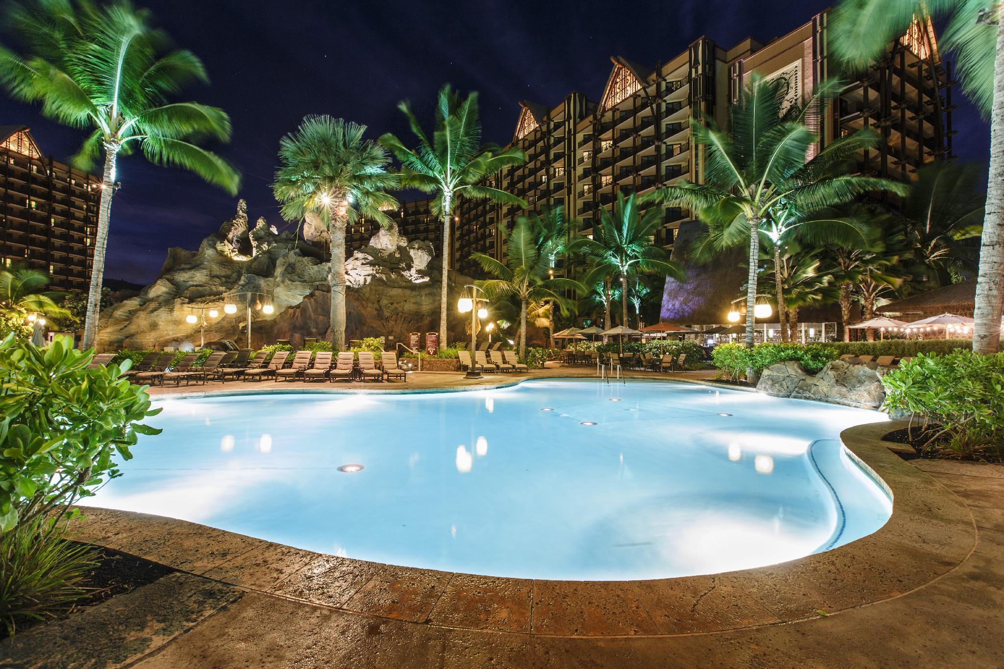 Pool view of Aulani, A Disney Resort & Spa